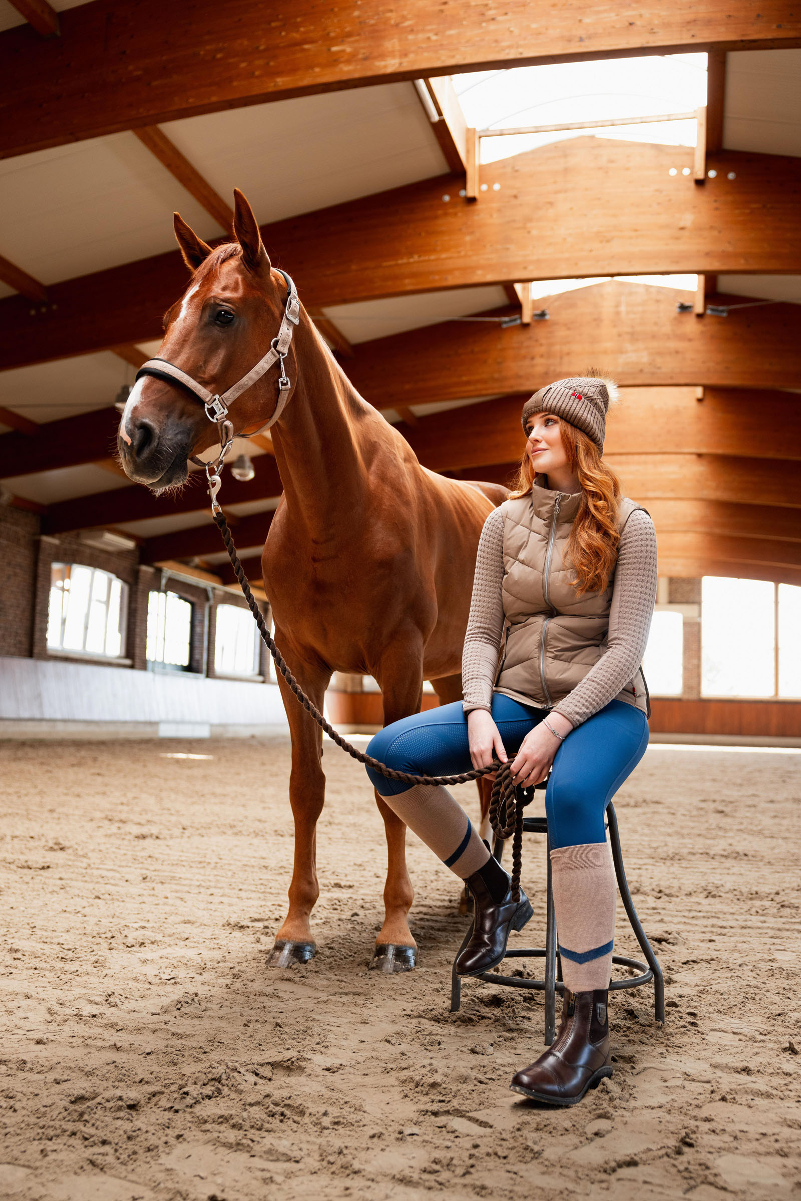 B Vertigo Cordelia Damen gepolsterte Reitweste