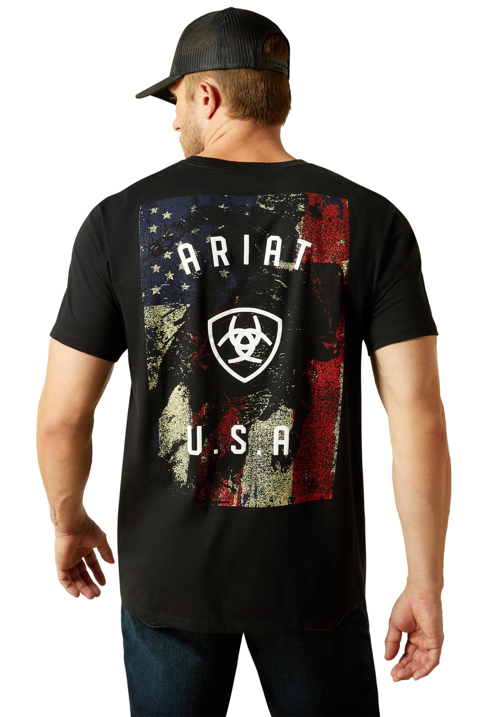 Ariat Faded Bull Herren T-Shirt