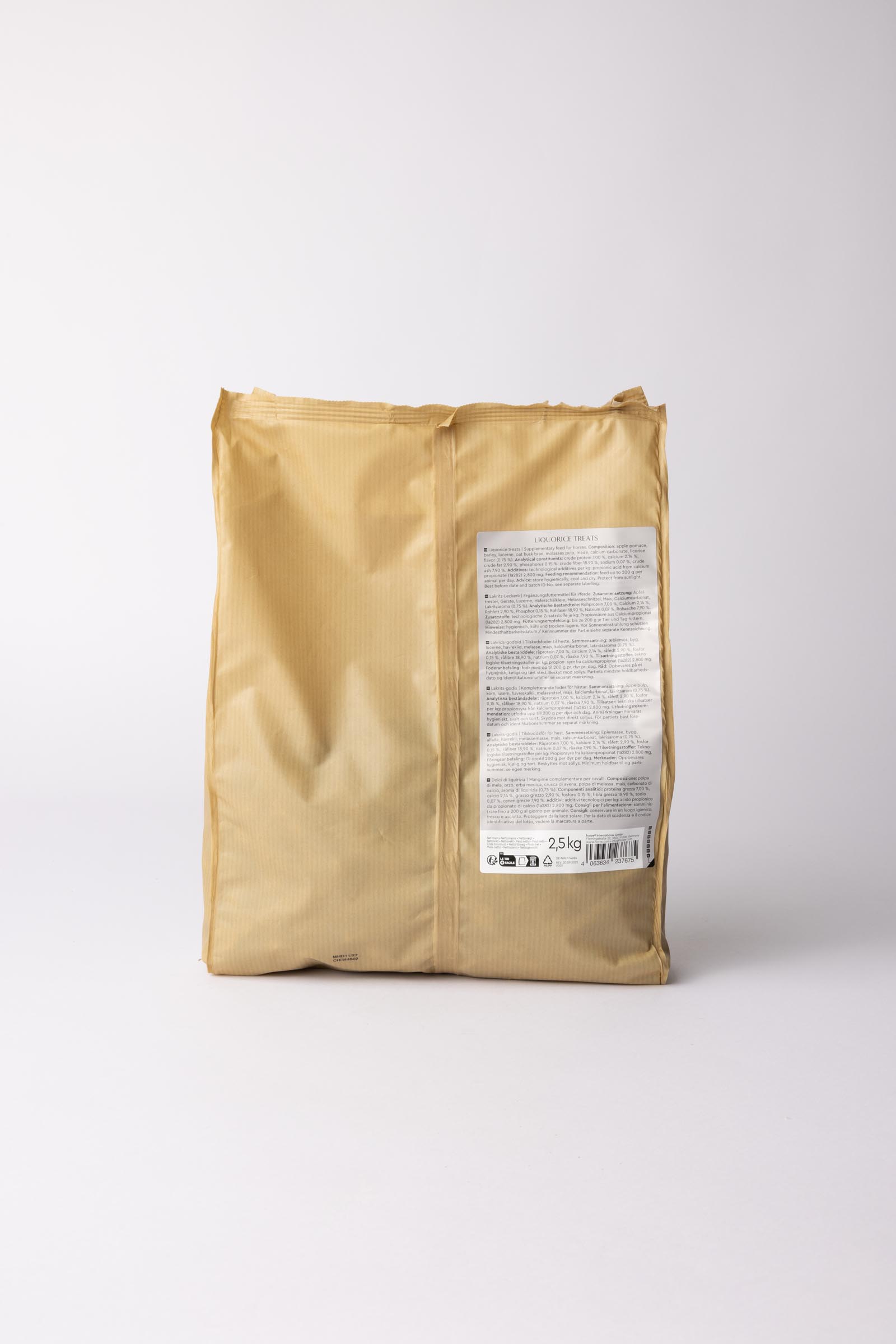 Horze Leckerli Lakritz, 2,5kg