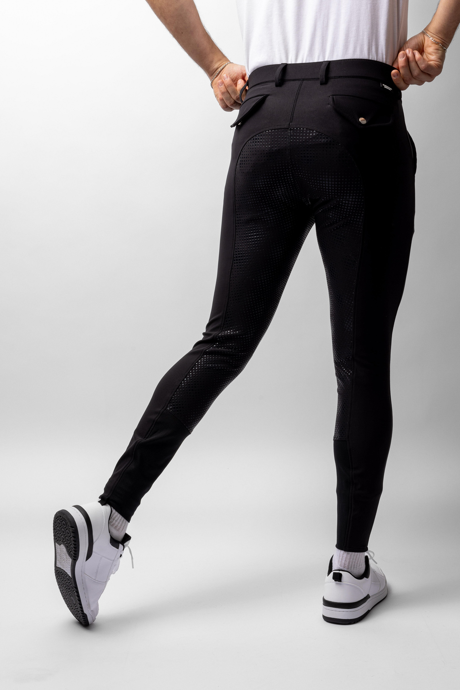 Horze Grand Prix Herrenreithose mit Vollbesatz aus Silikon UPF 50+