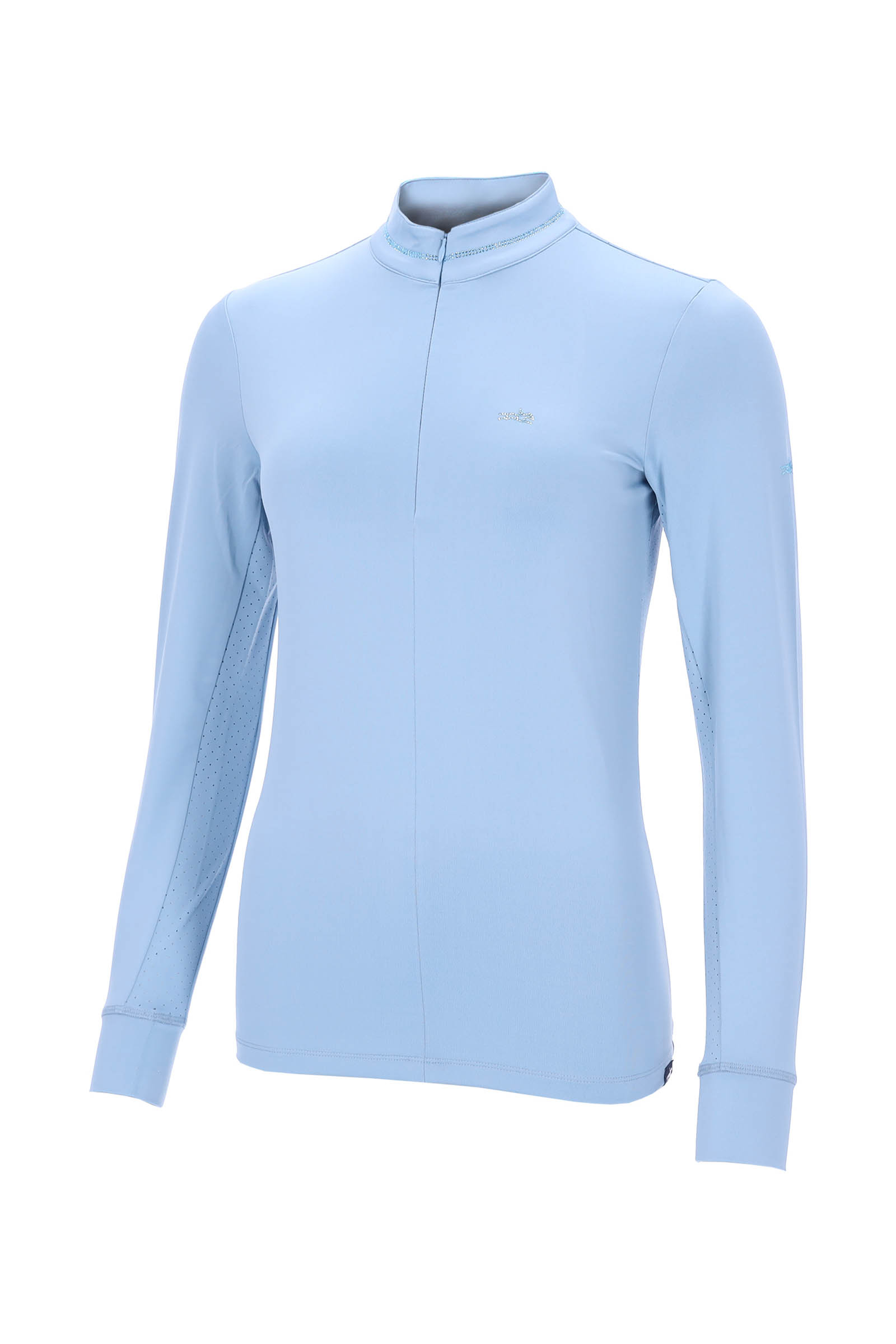 Milky Blue Schockem&ouml;hle Sports SP Peppa Style Damen Winter Training Shirt