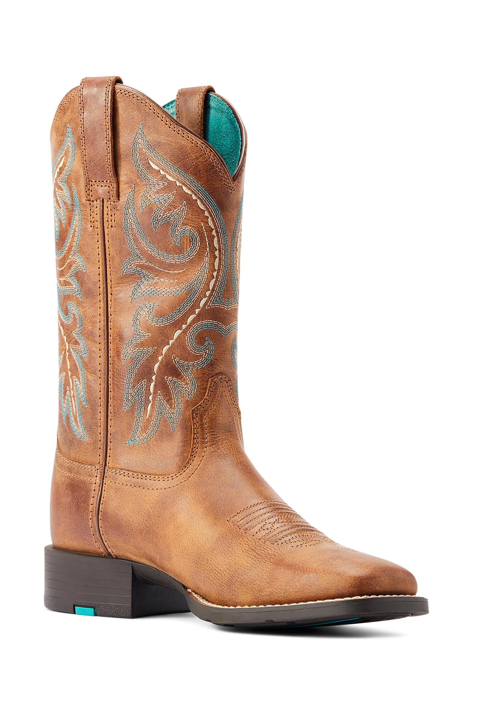 Ariat Round Up Damen-Westernstiefel mit Rei&szlig;verschluss hinten
