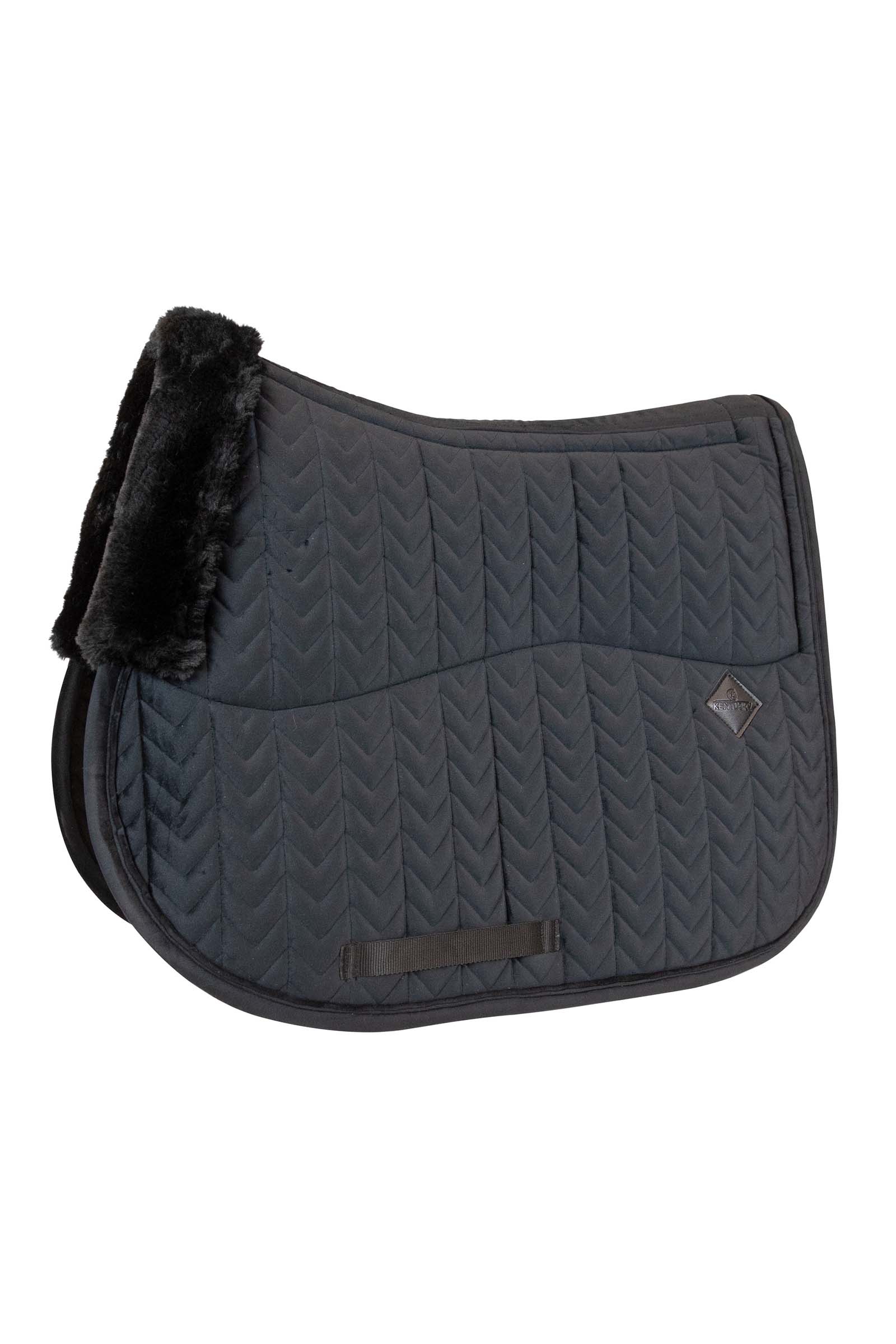 Black Kentucky Horsewear Velvet Skin Friendly Springschabracke