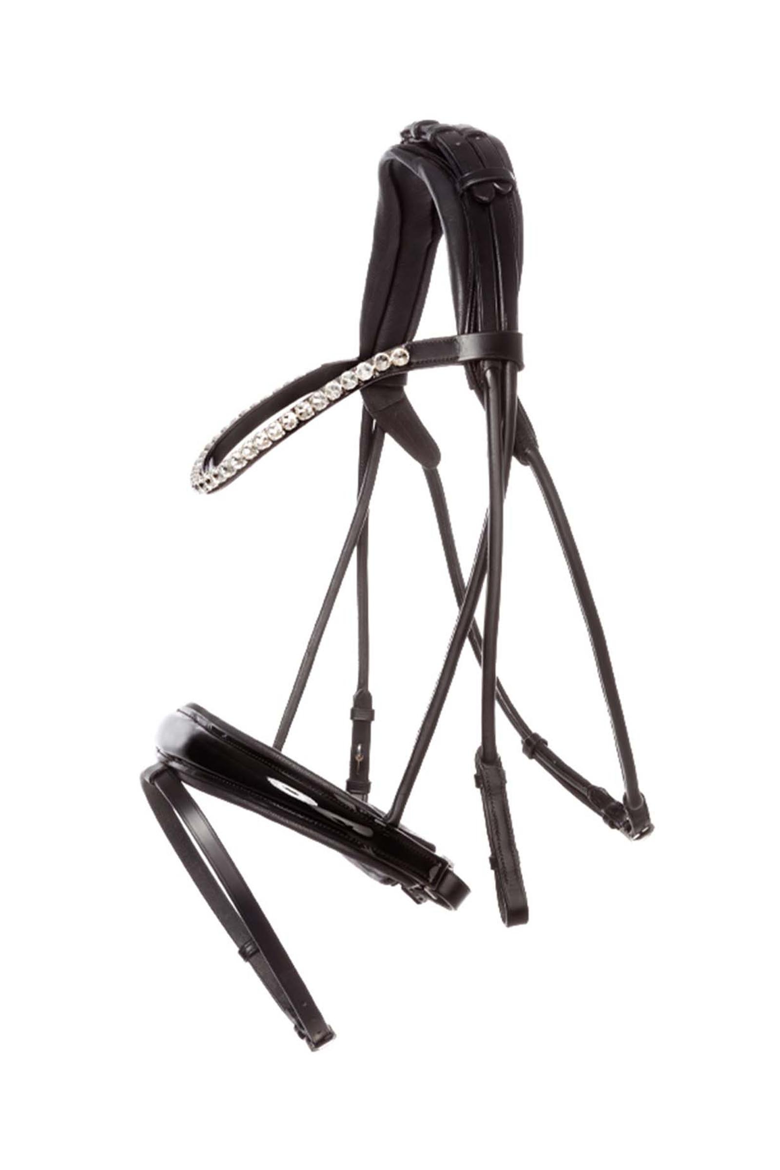 Black Kavalkade Florina Lack-Trense schwedisch kombiniert rundgen&auml;ht