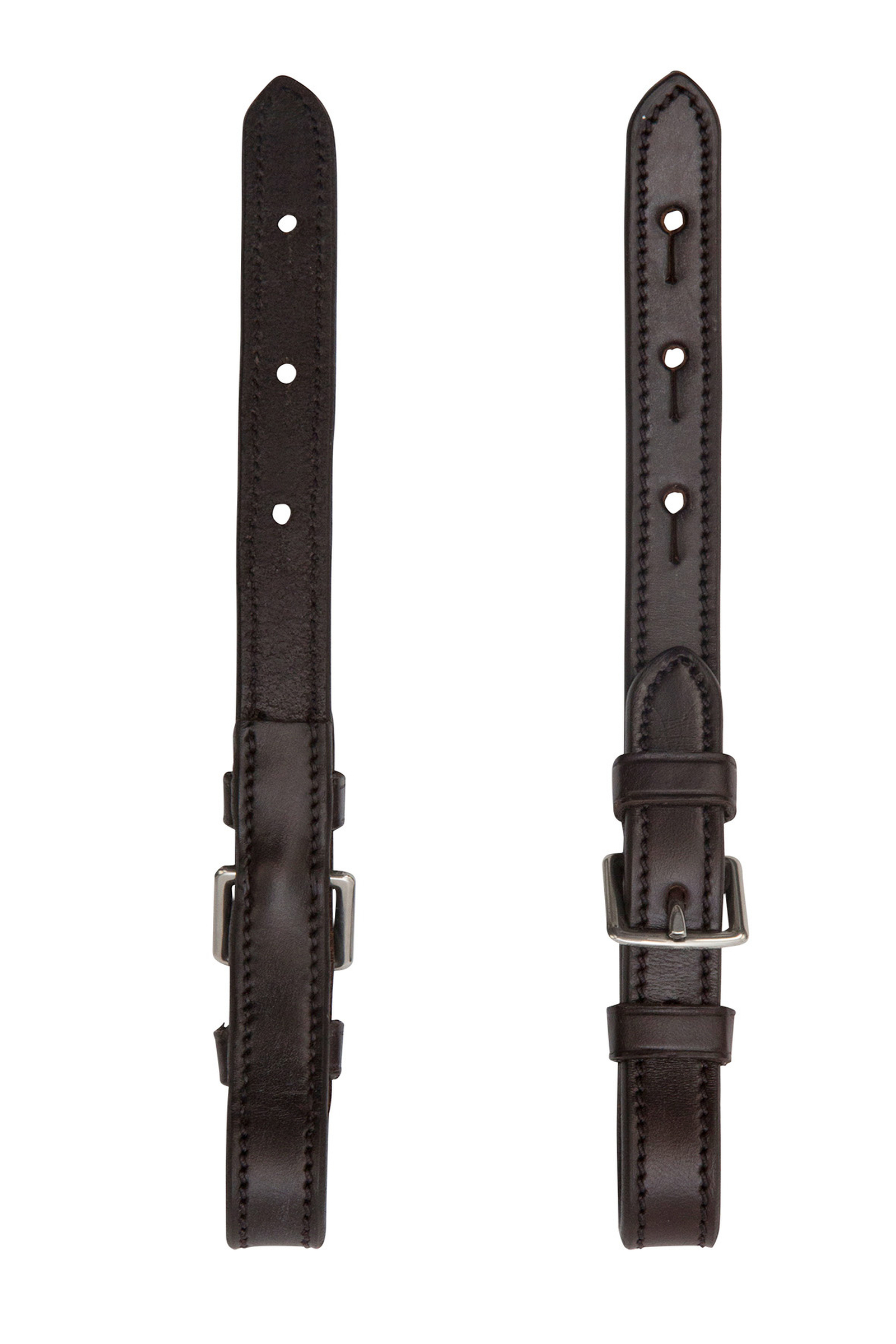 Dark Brown/Silver Schockemöhle Sports Backenstücke Equitus