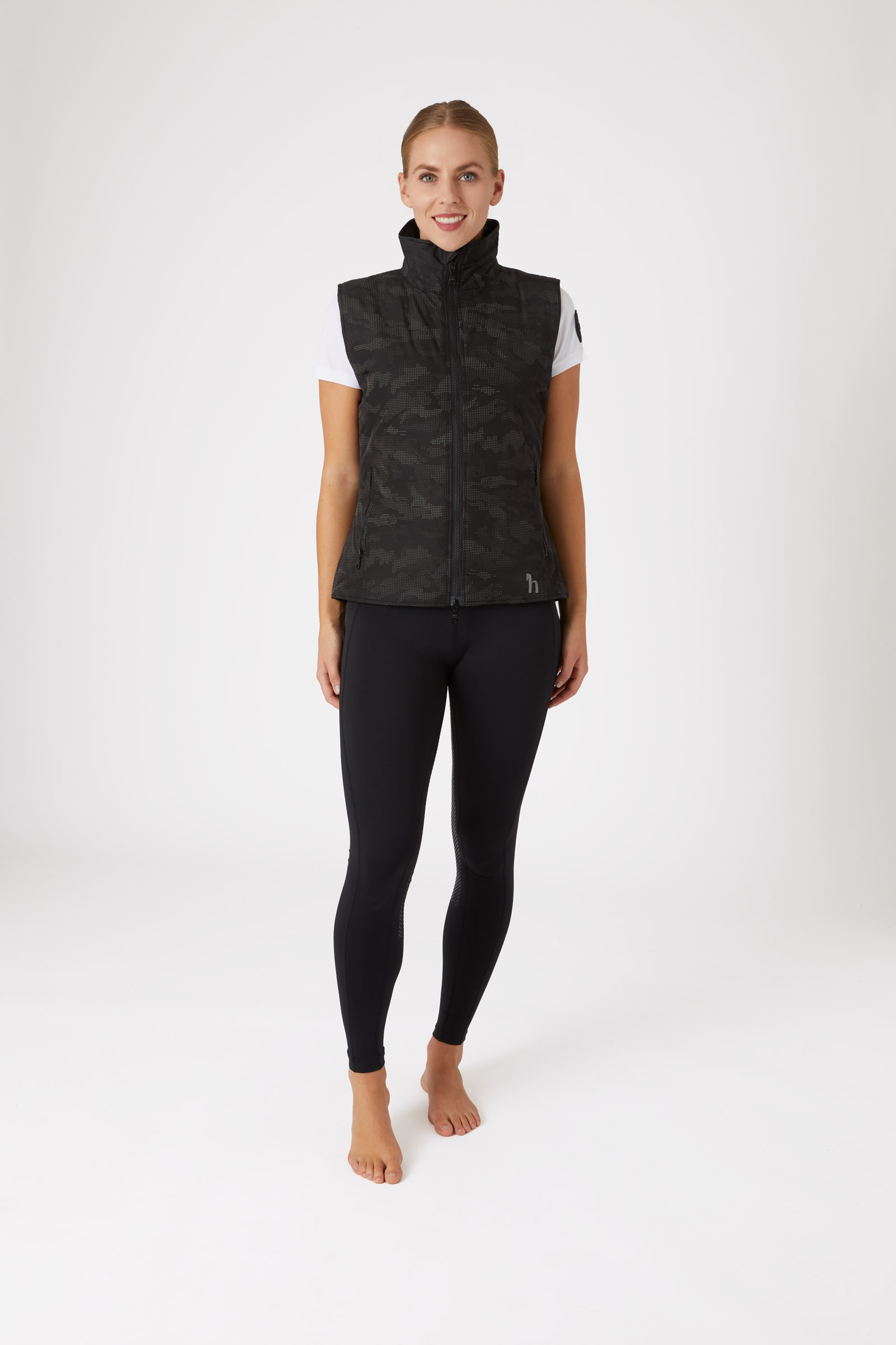 Horze Camo Luminox Reflektierende Damen Reitweste