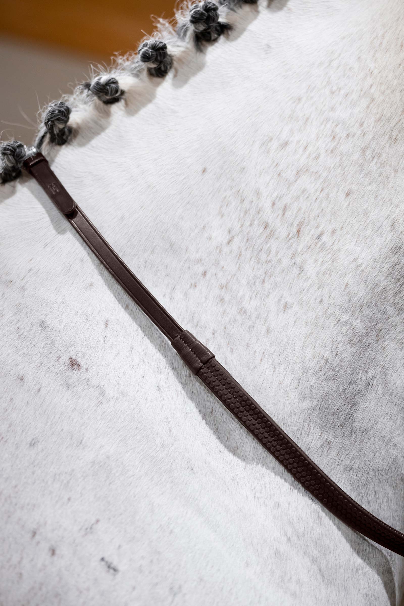 Brown Horseware Gummi-Grip Z&uuml;gel