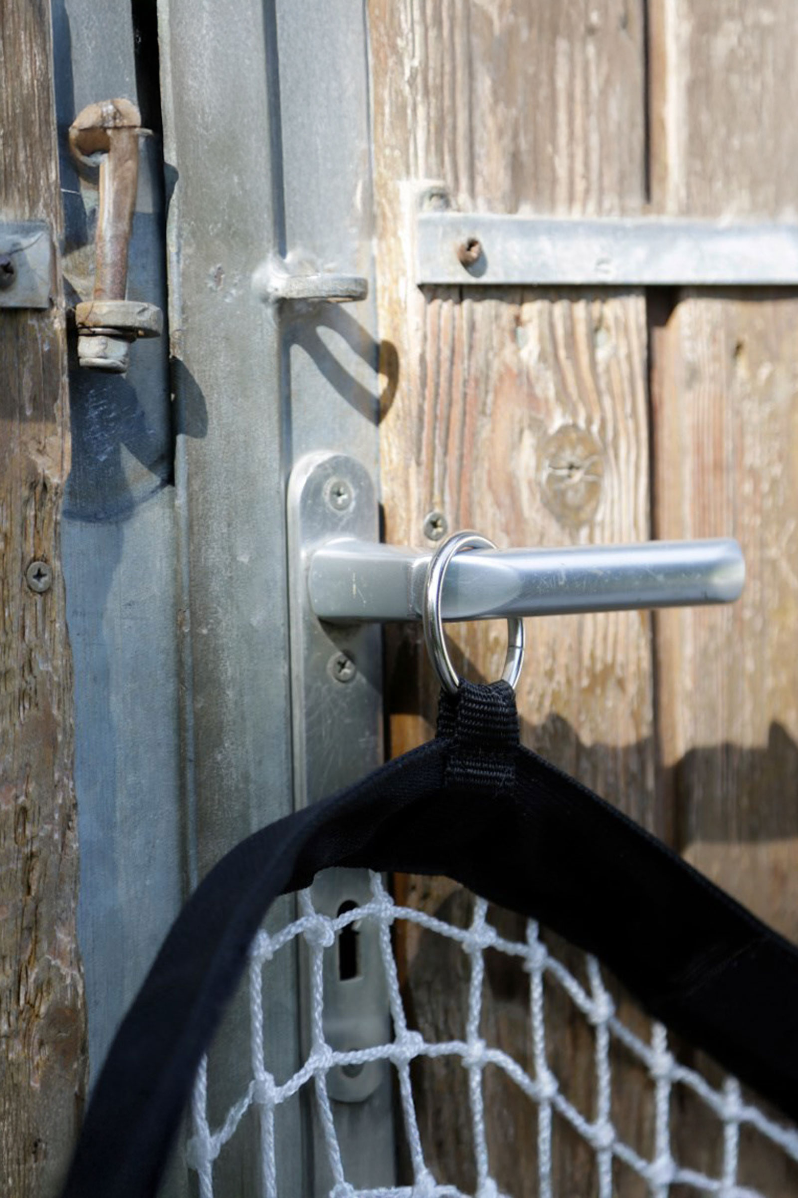 Heunetz mit Füllhilfe weiß, 3x3 cm Maschenweite