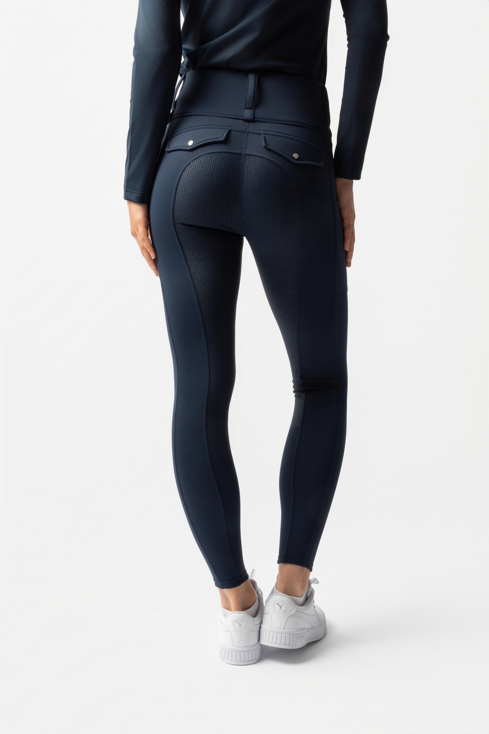 Horze Anya Damen Hybrid Thermo Vollbesatz-Reithose