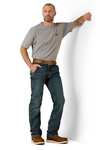 Ariat Rebar M7 Slim DuraStretch Workhorse Herren Workhorse-Jeans mit geradem Bein