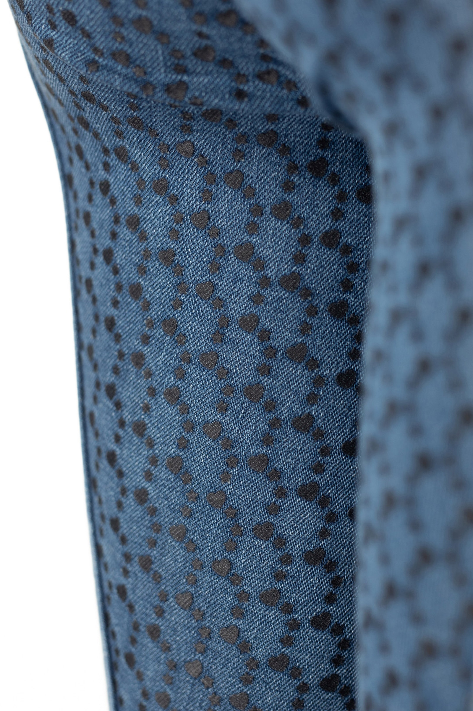 Horze Poppy Reithose mit Vollbesatz für Kinder in Jeansoptik und Silikon-Grip