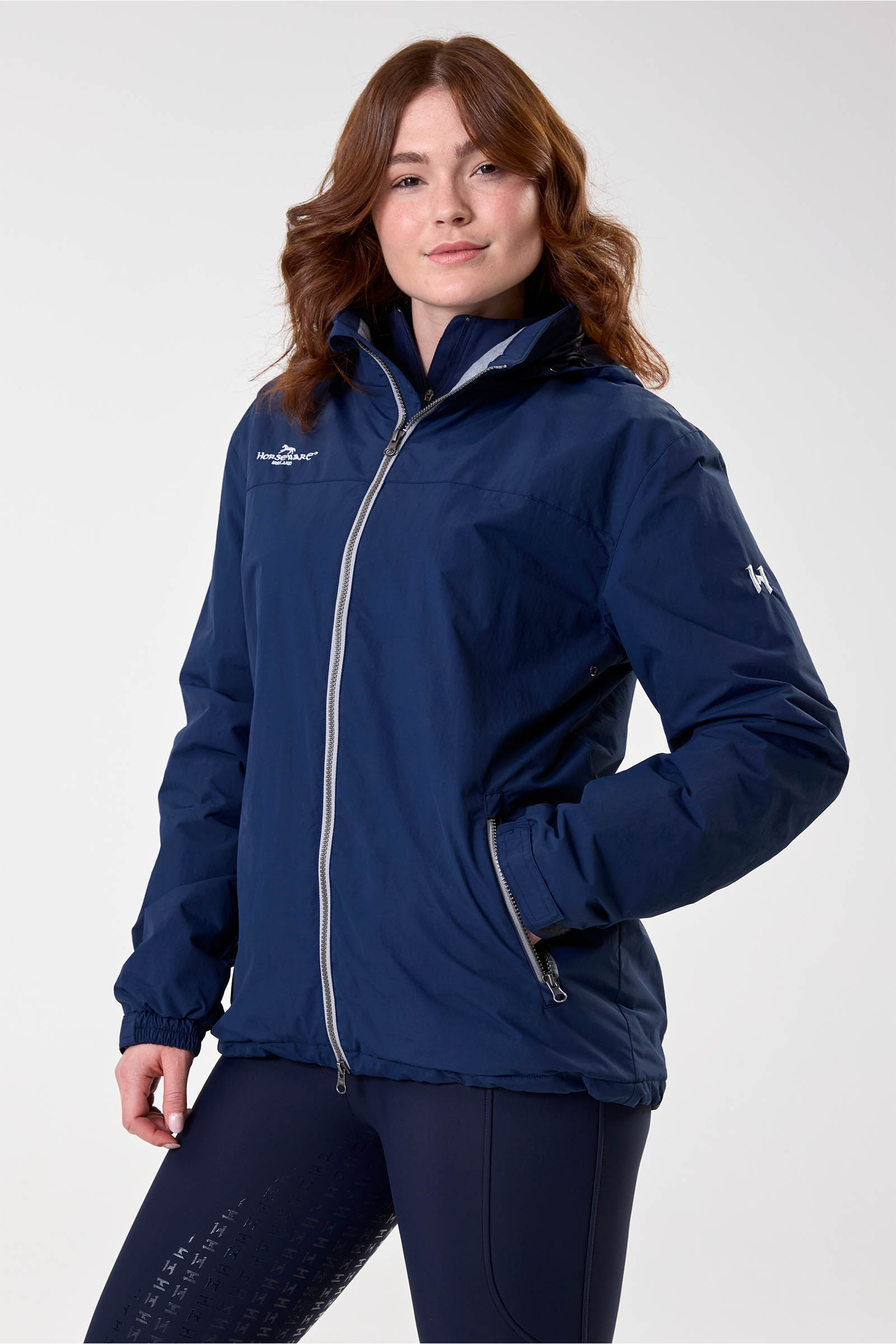 Core Navy Horseware Corrib Damenjacke