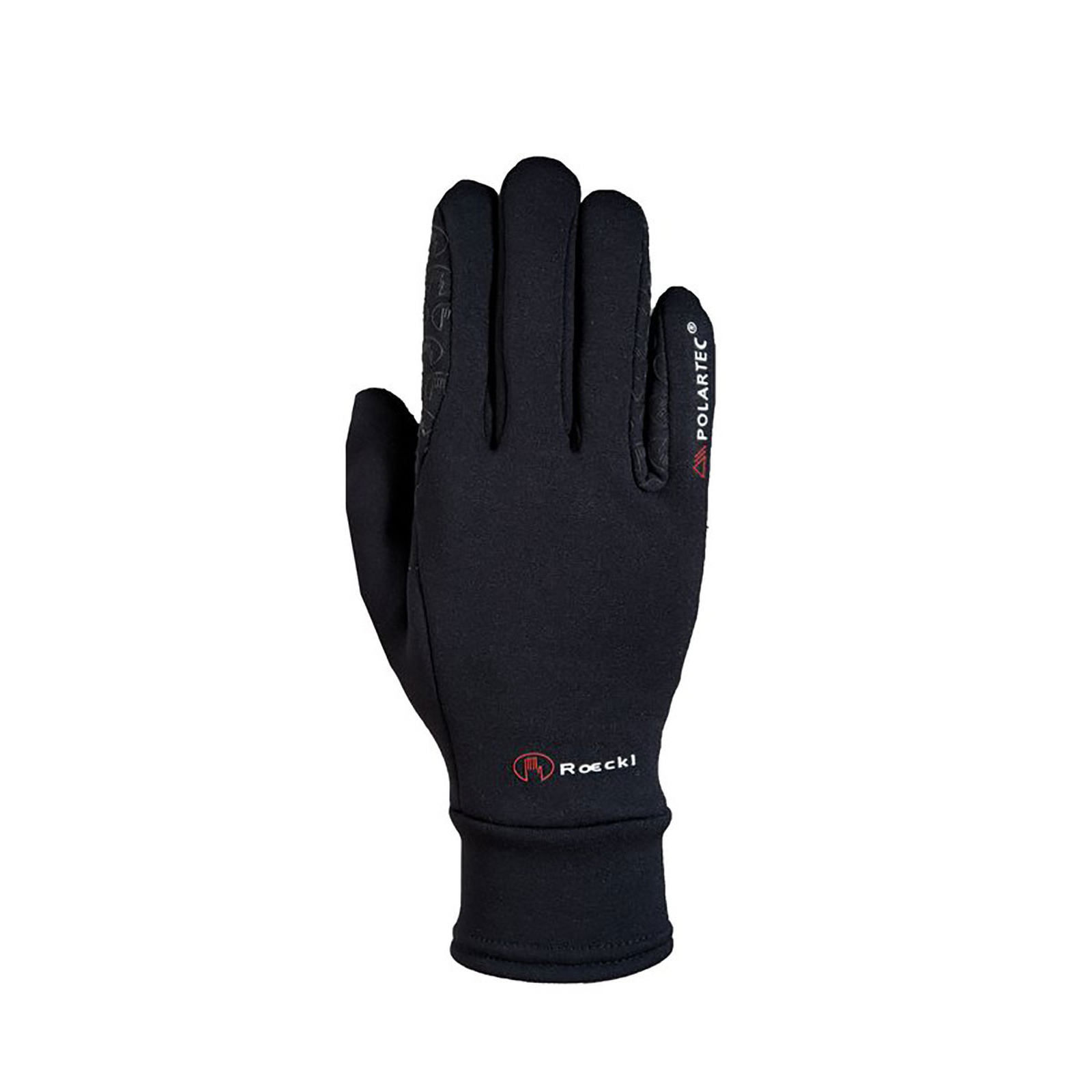 Black Roeckl Warwick Kinder-Reithandschuhe