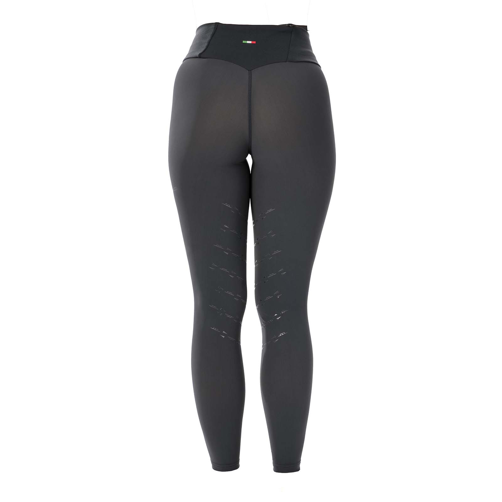 AA Platinum Damen Reitleggings mit Kniebesatz
