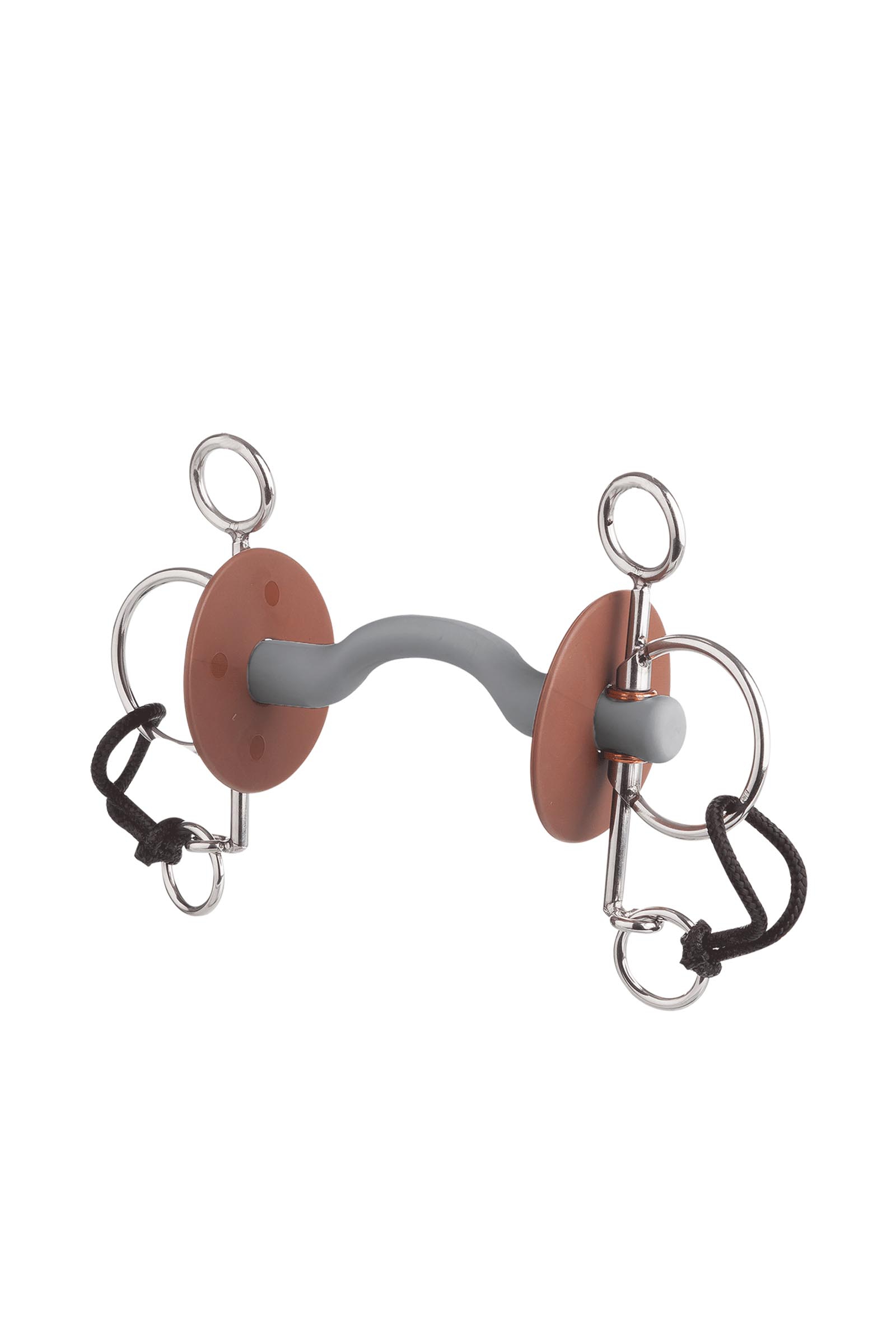 beris Pelham mit langen Anzügen und Zungenbogenstange, 18 mm, hart