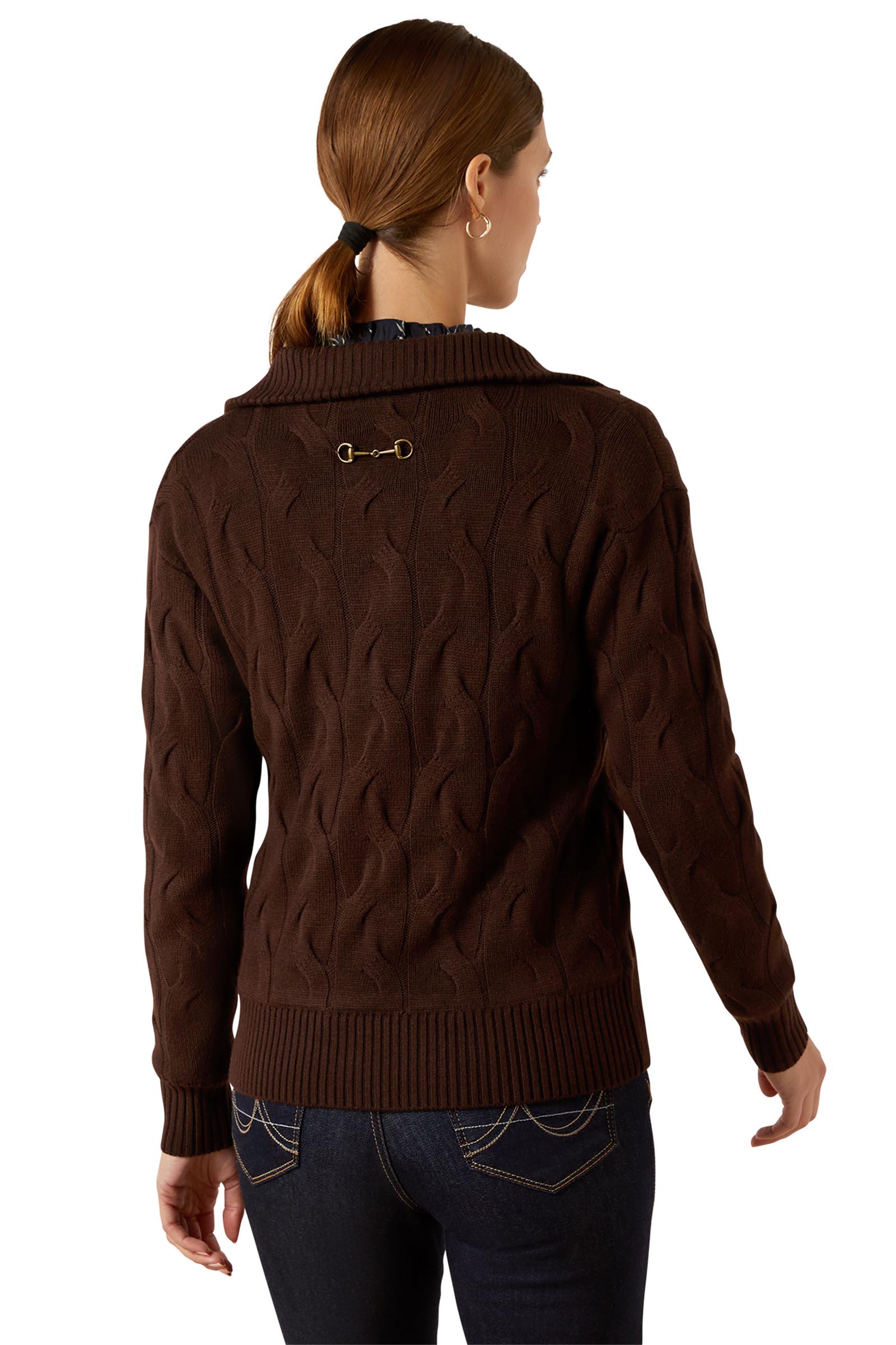 Ariat Alamere Damen Pullover mit 1/2-Rei&szlig;verschluss