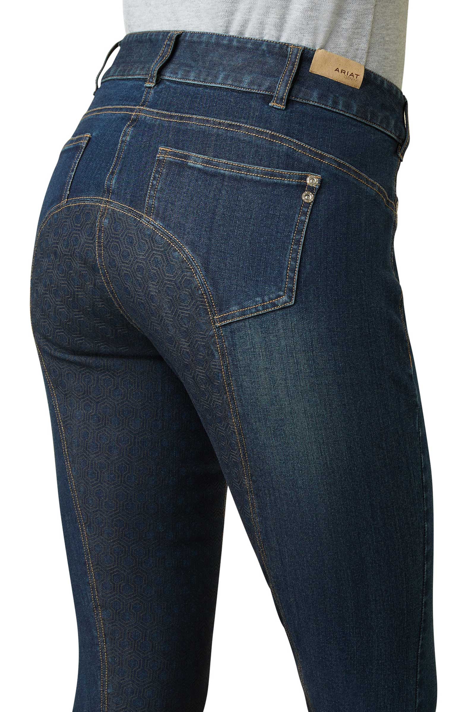 Ariat Halo Denim Damen Vollbesatzreithose