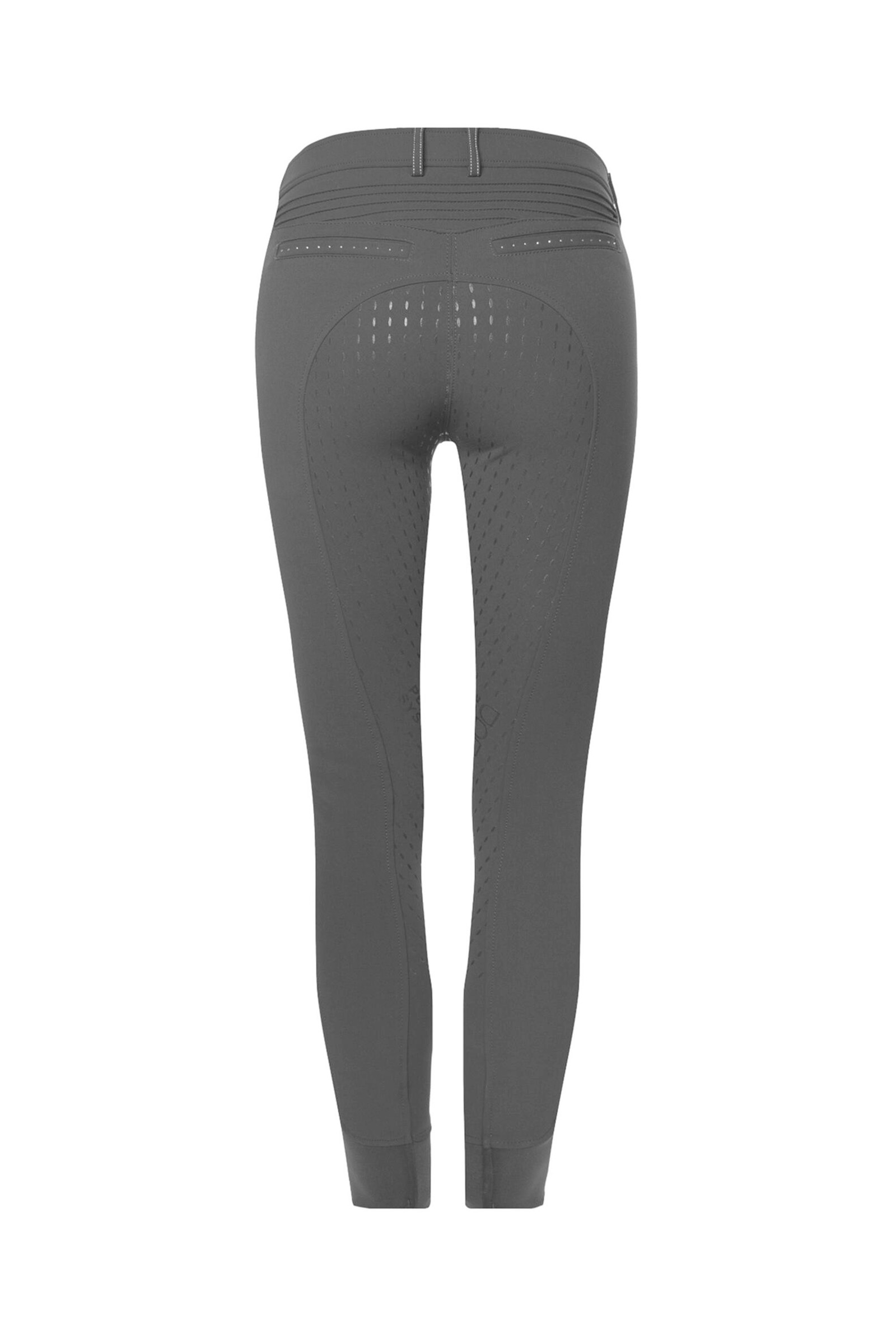 Graphite Dark grey Cavallo CavalCalima Grip Reithose mit Vollbesatz für Damen