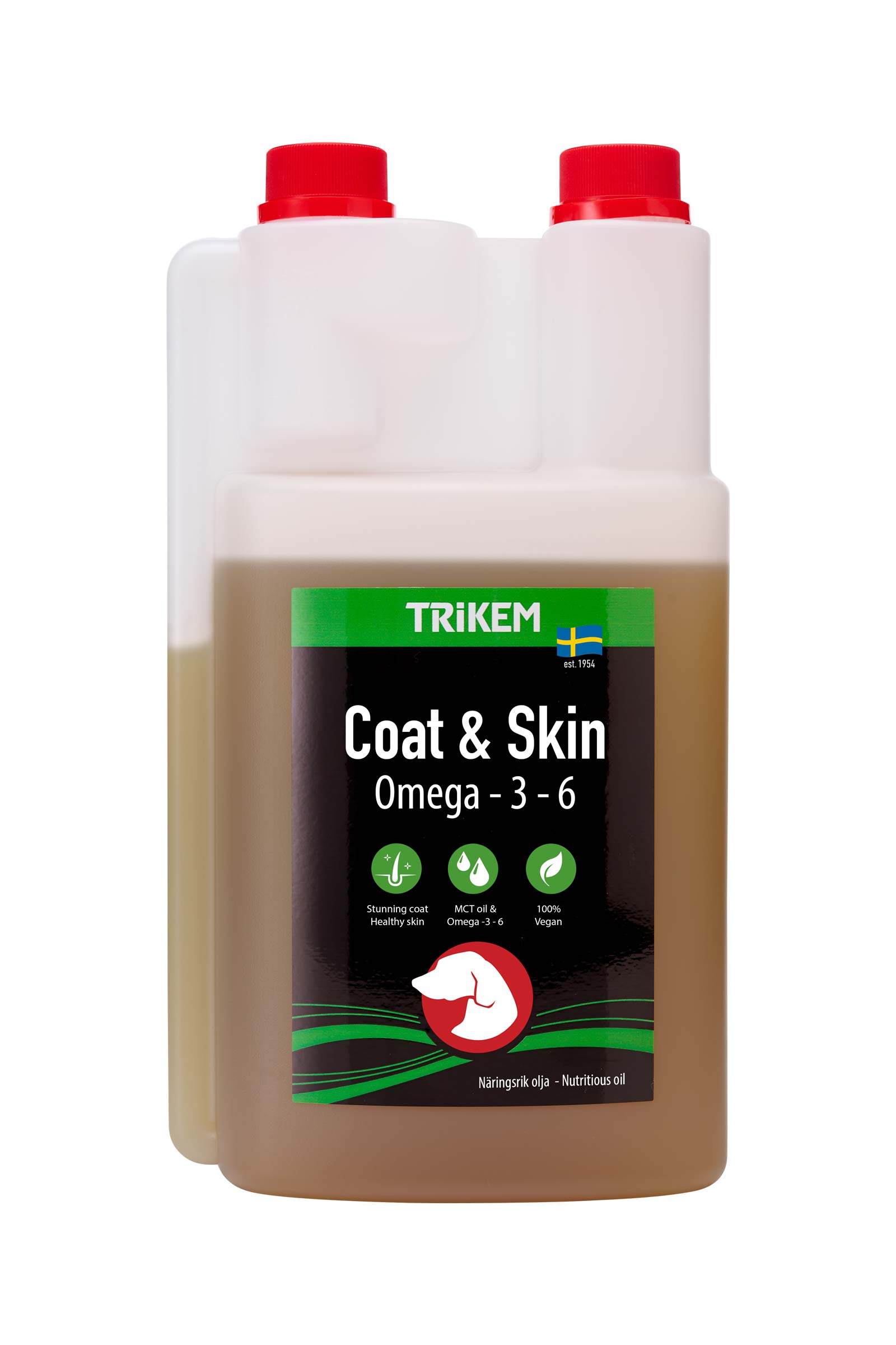 Trikem WorkingDog Coat & Skin Öl Futterzusatz für Hunde, 500 ml