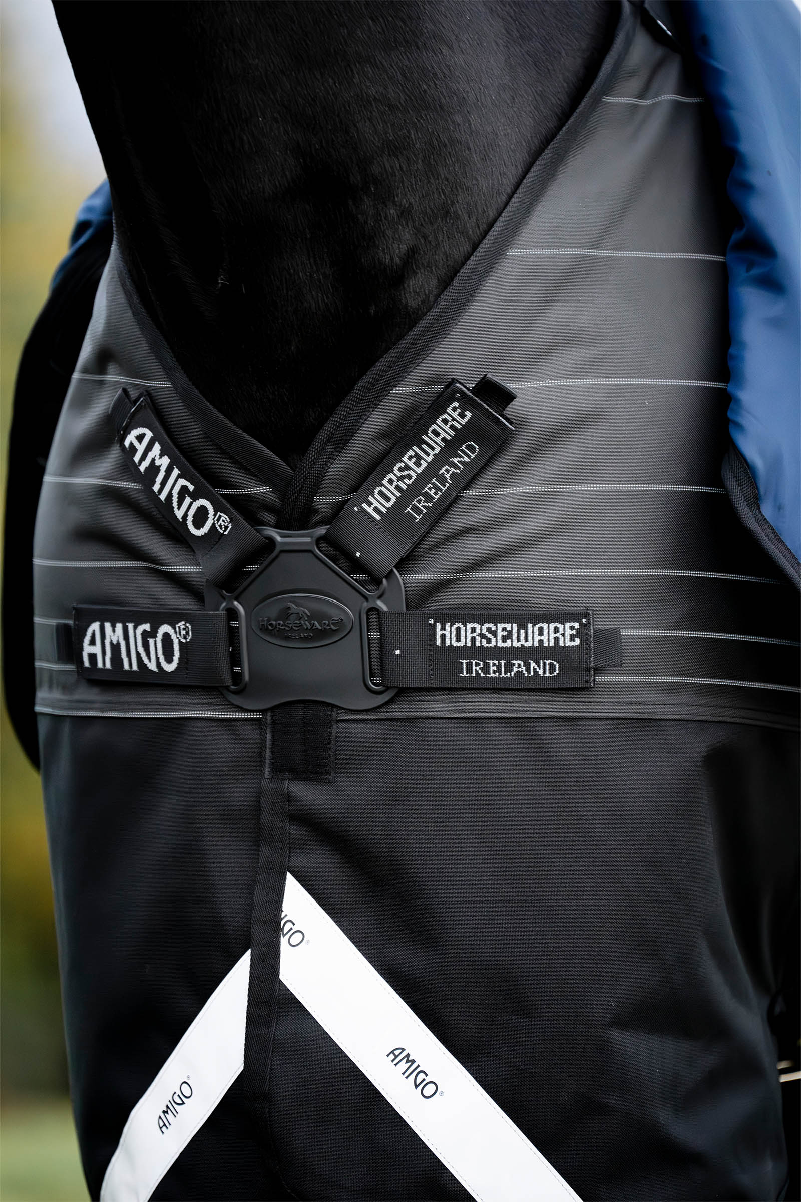 Horseware Amigo 1200D FieldSafe Reflectech Plus Outdoordecke, 250 g