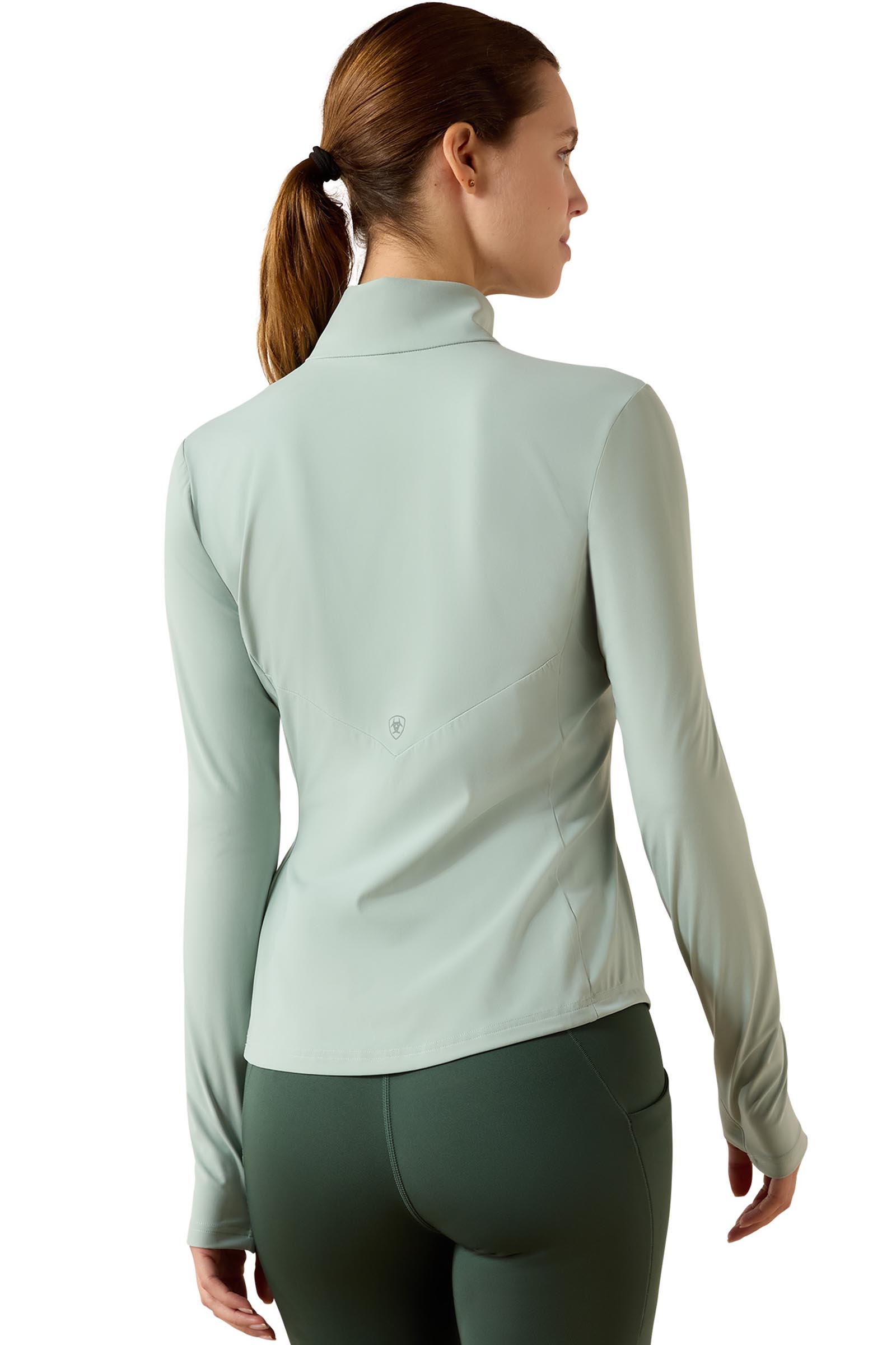 Ariat Damen SolVeil Baselayer mit 1/2 Rei&szlig;verschluss