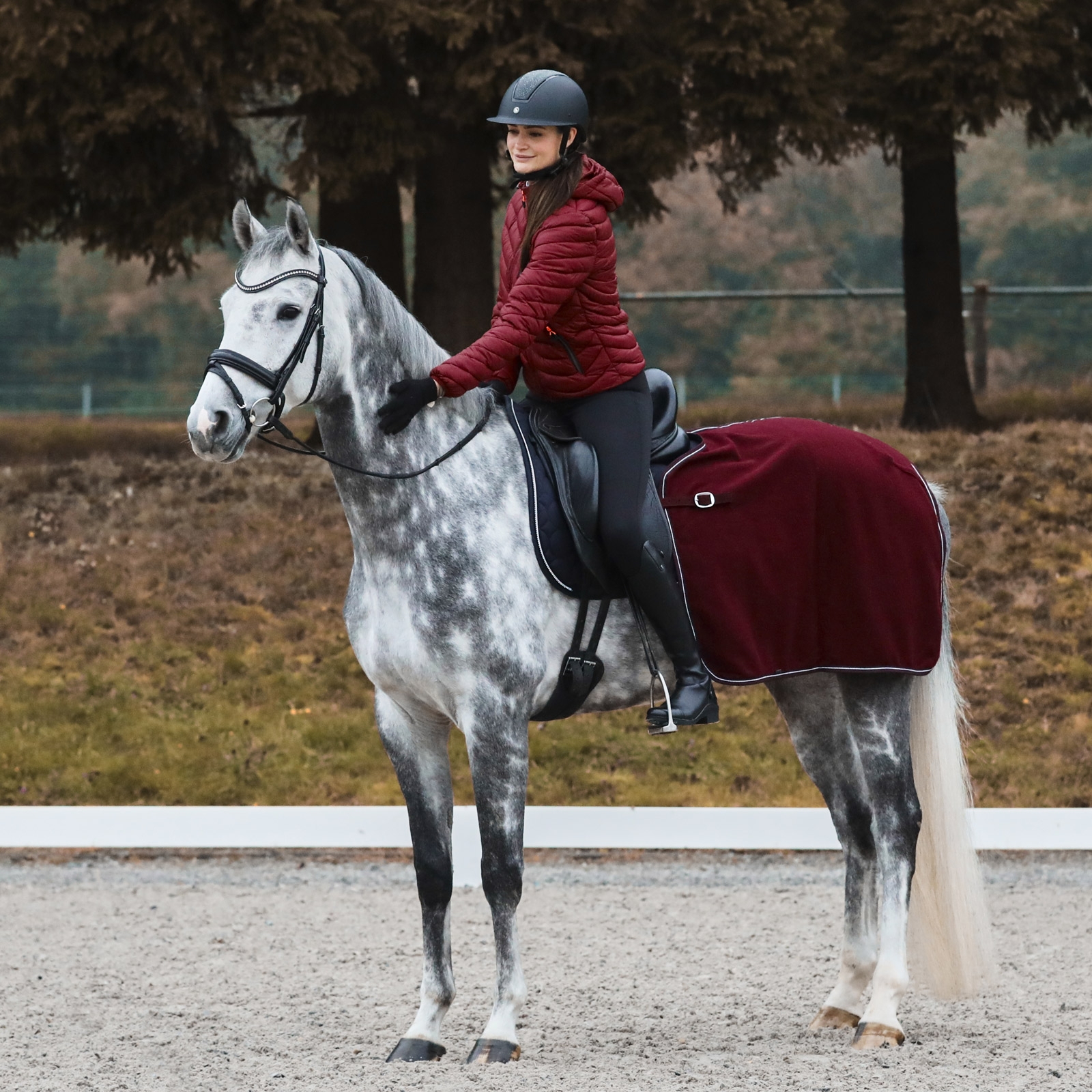 Horze Kiel Fleece Nierendecke