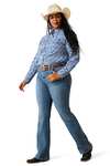 Ariat Naz Perfect Rise Damen Bootcut Jeans