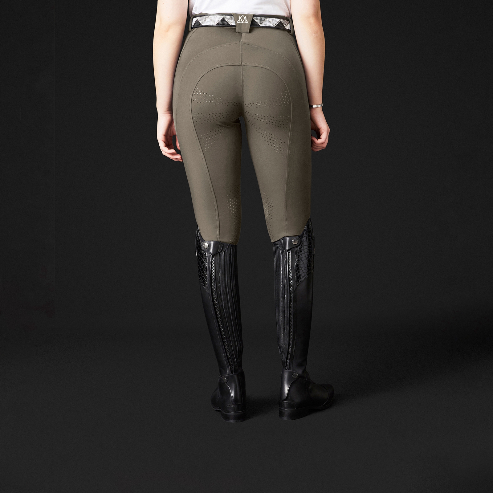Urban Brown Mountain Horse Marilyn Flex Damen Reithose