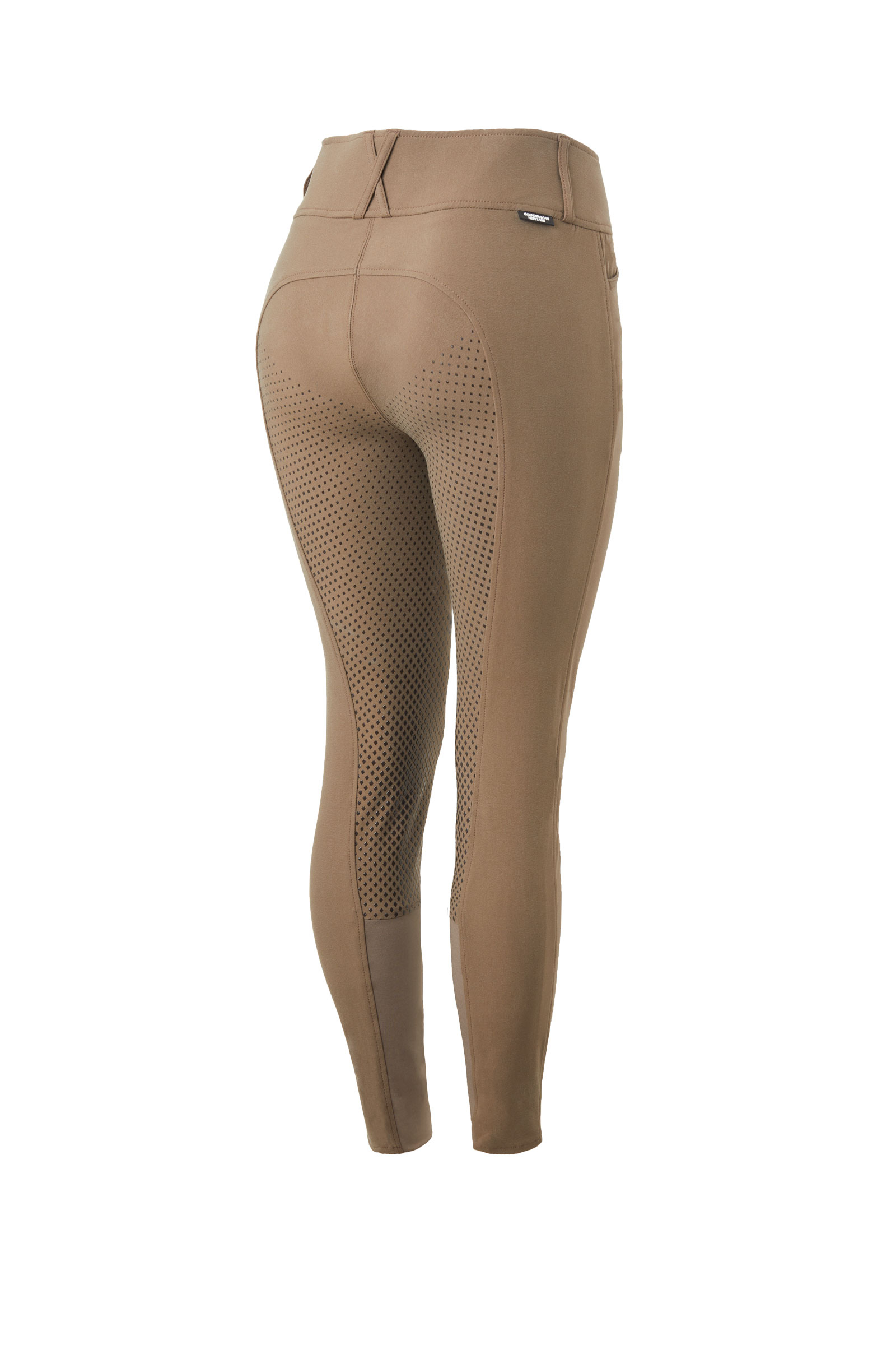 Iron Grey Brown Horze Grand Prix II Damen Reithose mit Vollbesatz