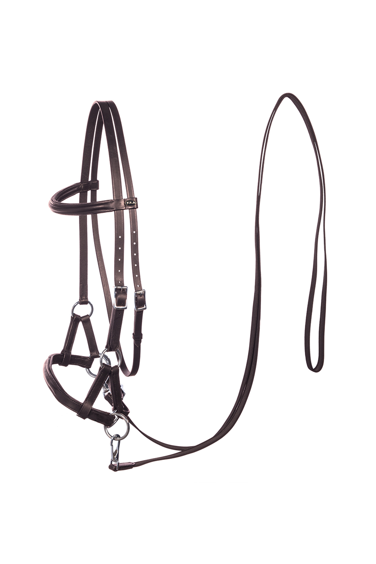 F.R.A. Freedom Riding Articles Pardoes Sidepull (System 3) Leder mit Anti Slip Zügeln