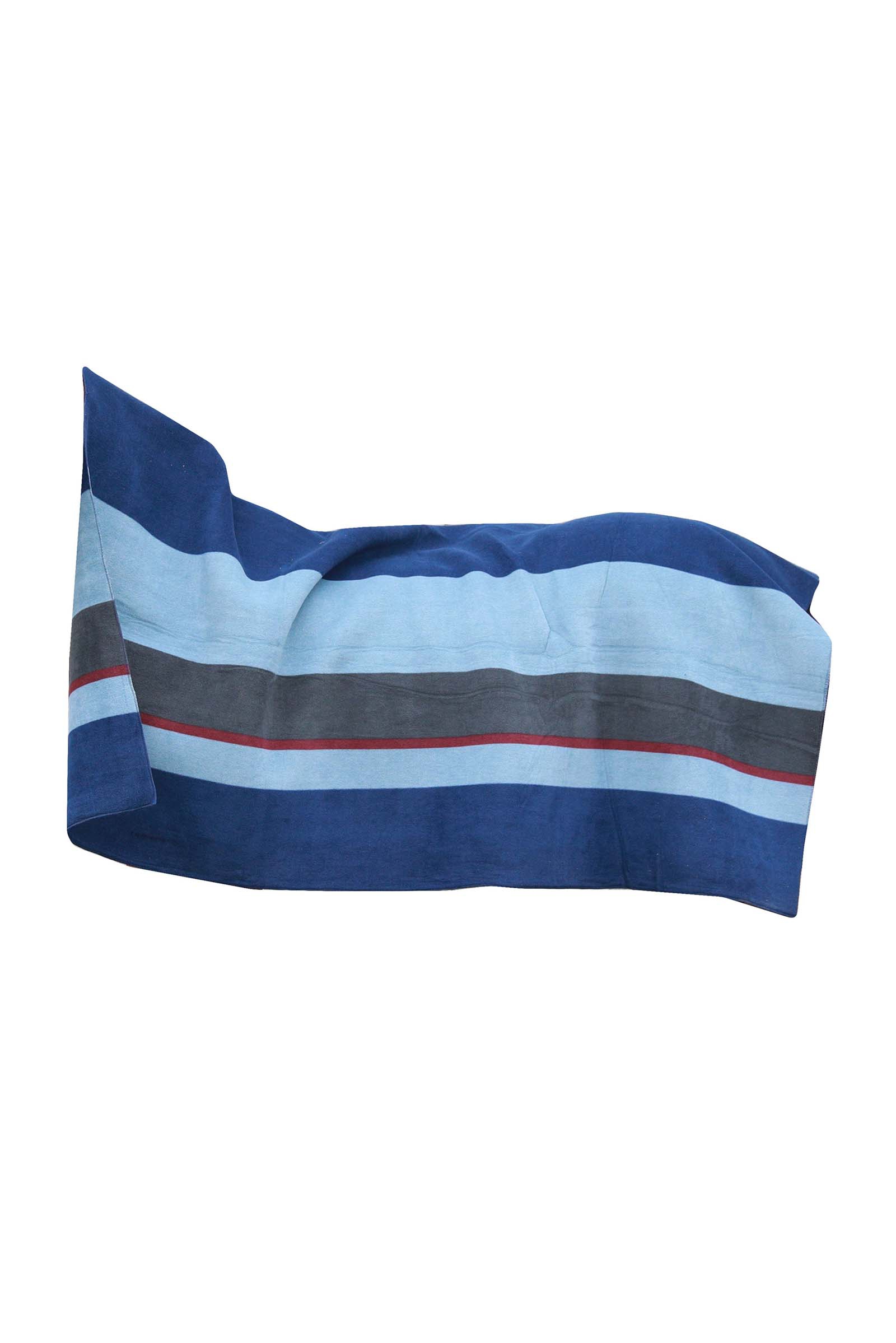 Navy/Grey Kentucky Horsewear Schwere Fleecedecke