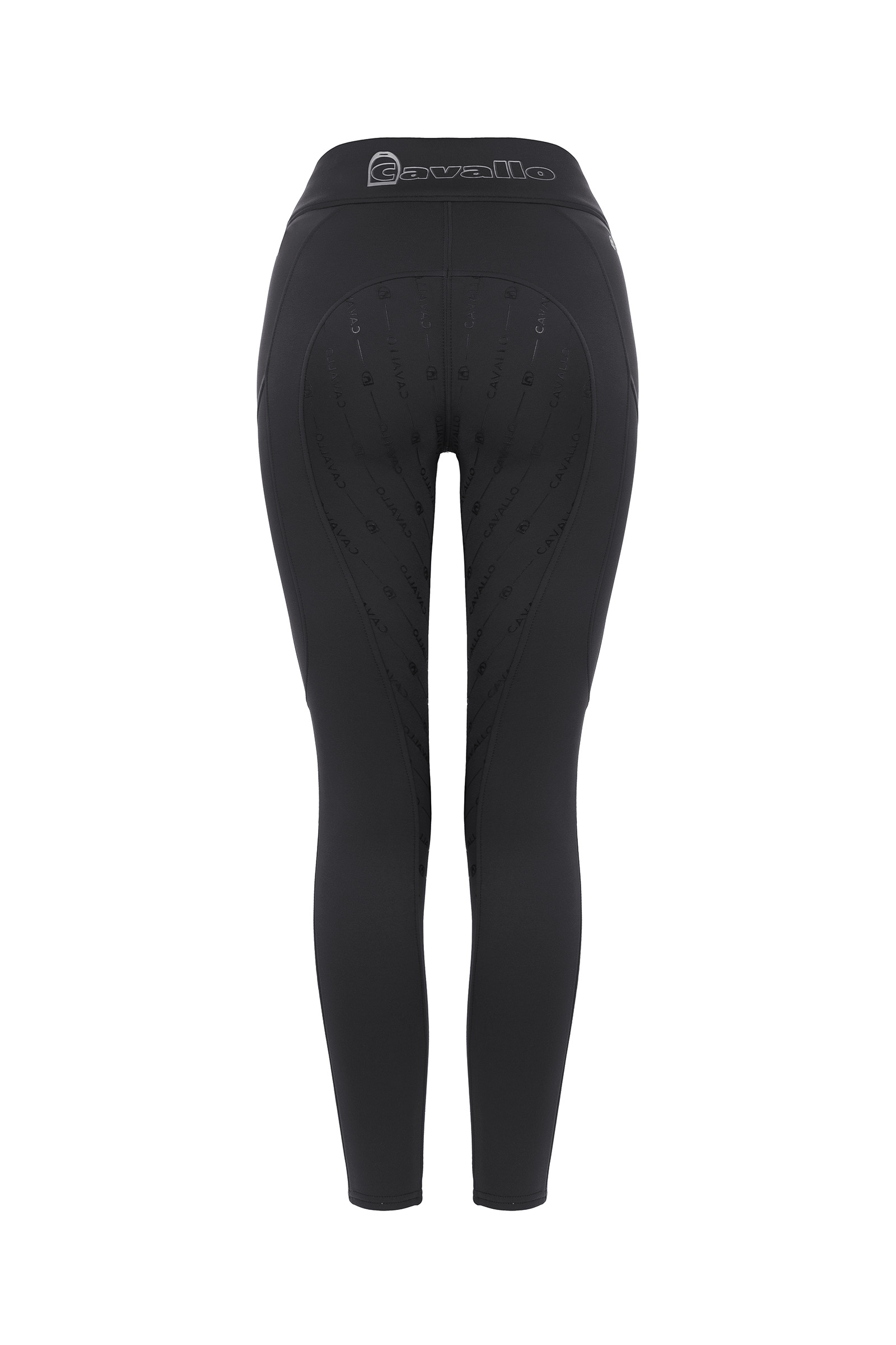 Black Cavallo CavalLiz Grip Damen Thermo Reitleggings