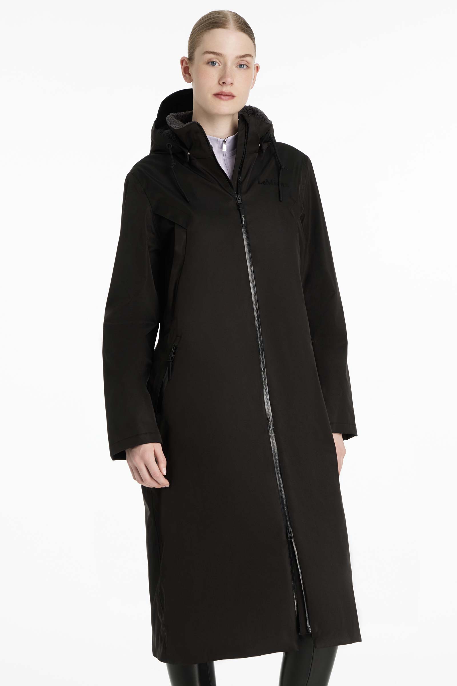 Black LeMieux Damen All-Wettermantel