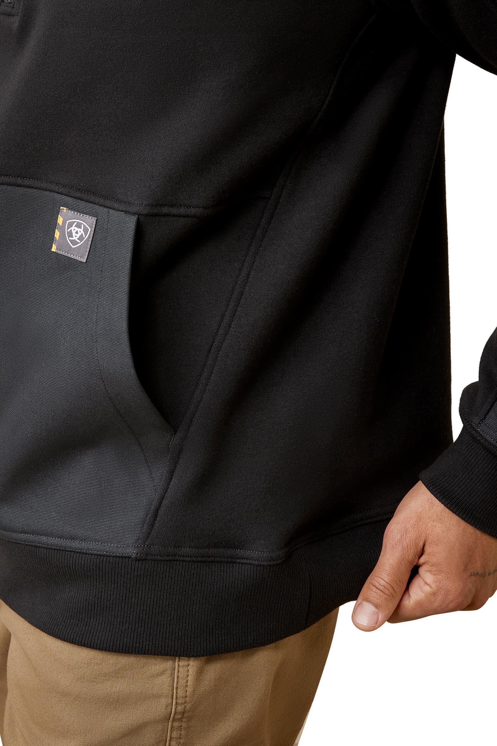 Ariat Rebar Workman Duracanvas Herren Sweatshirt mit 1/4-Rei&szlig;verschluss