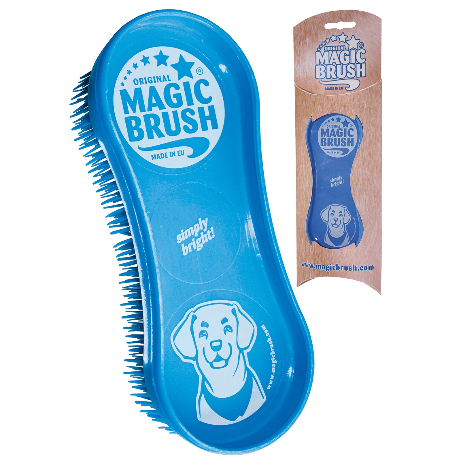 Kerbl Hundebürste MagicBrush DOG Blue Sky