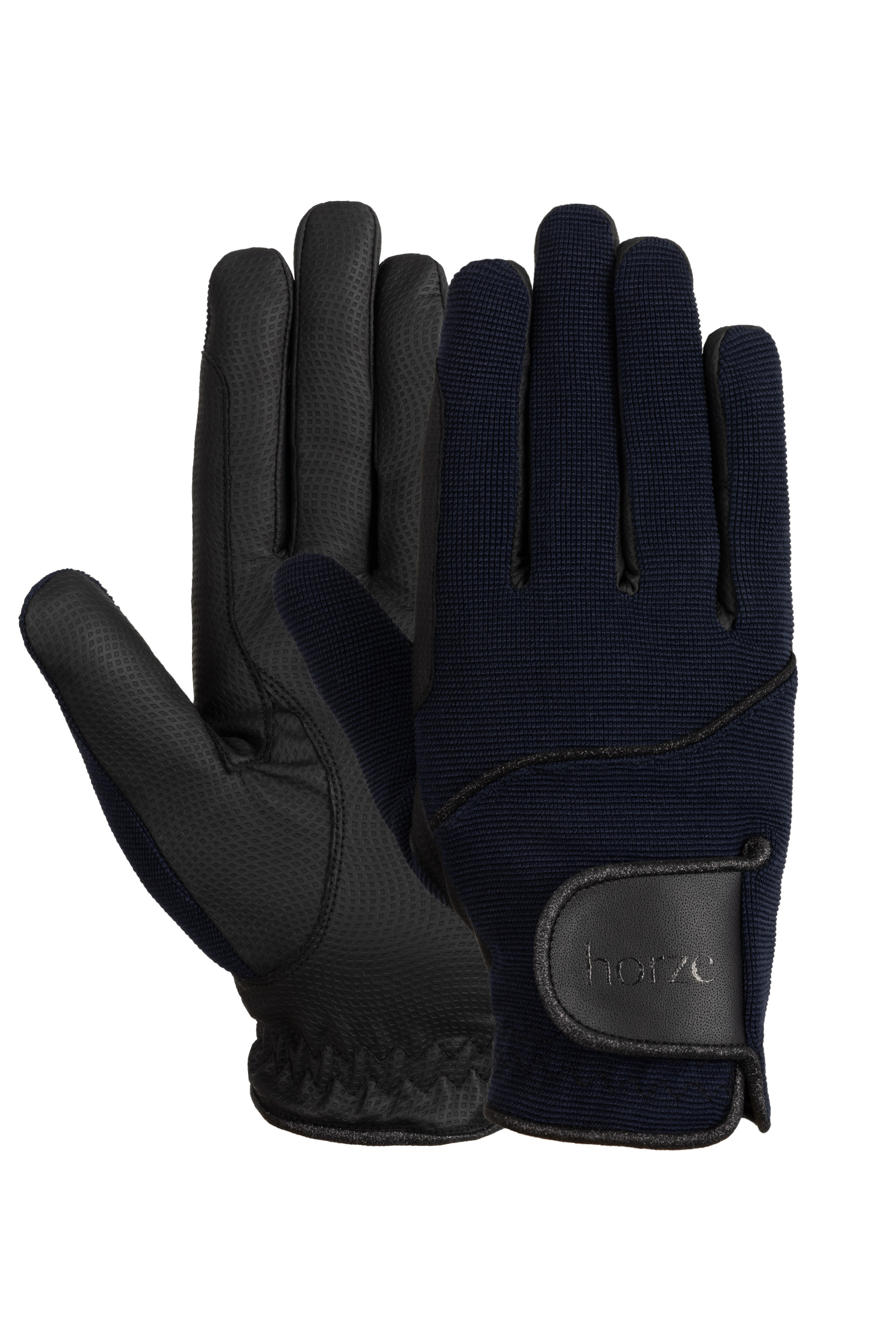 Dark Navy Horze Mayla Winterreinhandschuhe f&uuml;r Damen