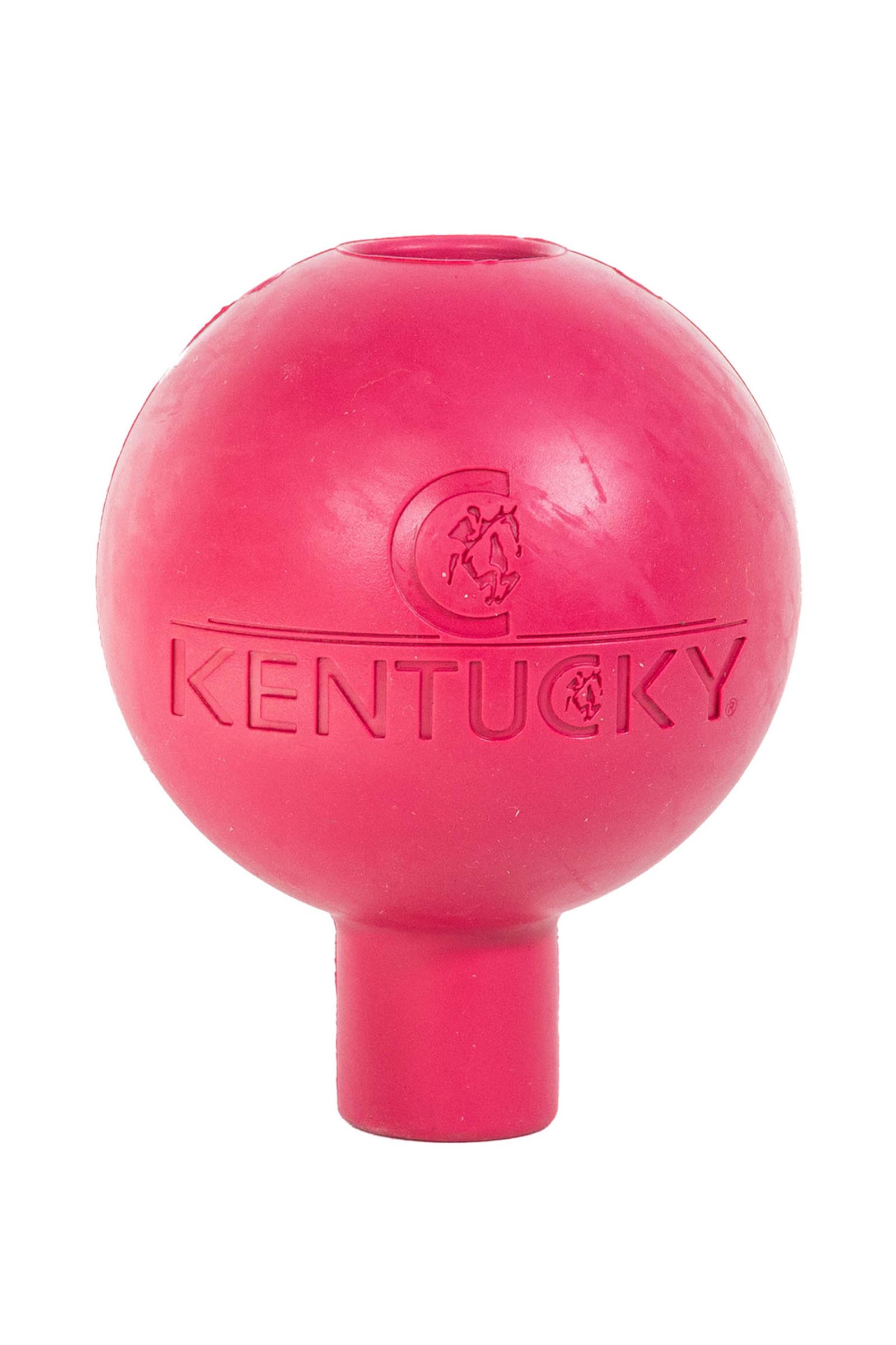 Pink Kentucky Horsewear Gummiball f&uuml;r F&uuml;hrstrick- & Wandschutz  