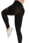 AA Platinum Damen Reitleggings mit Kniebesatz