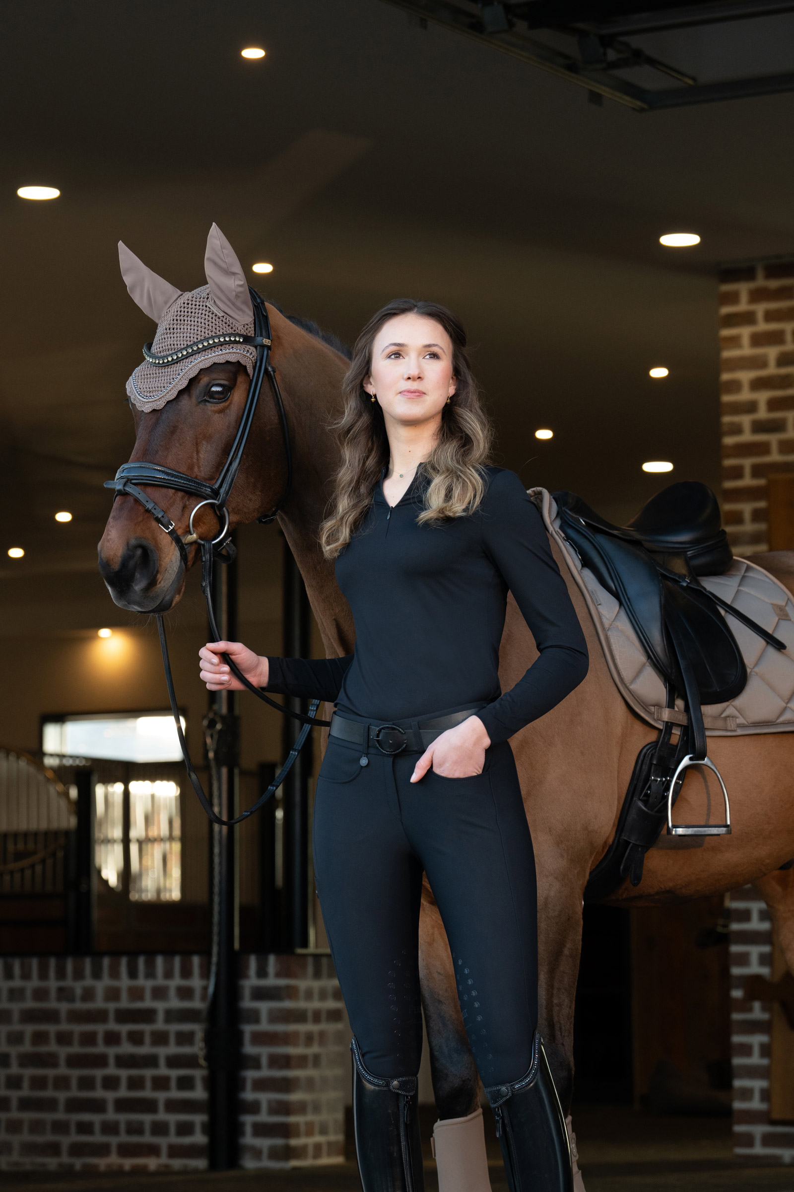 Eskadron Platinum 25 Glossy Bit Dressurschabracke