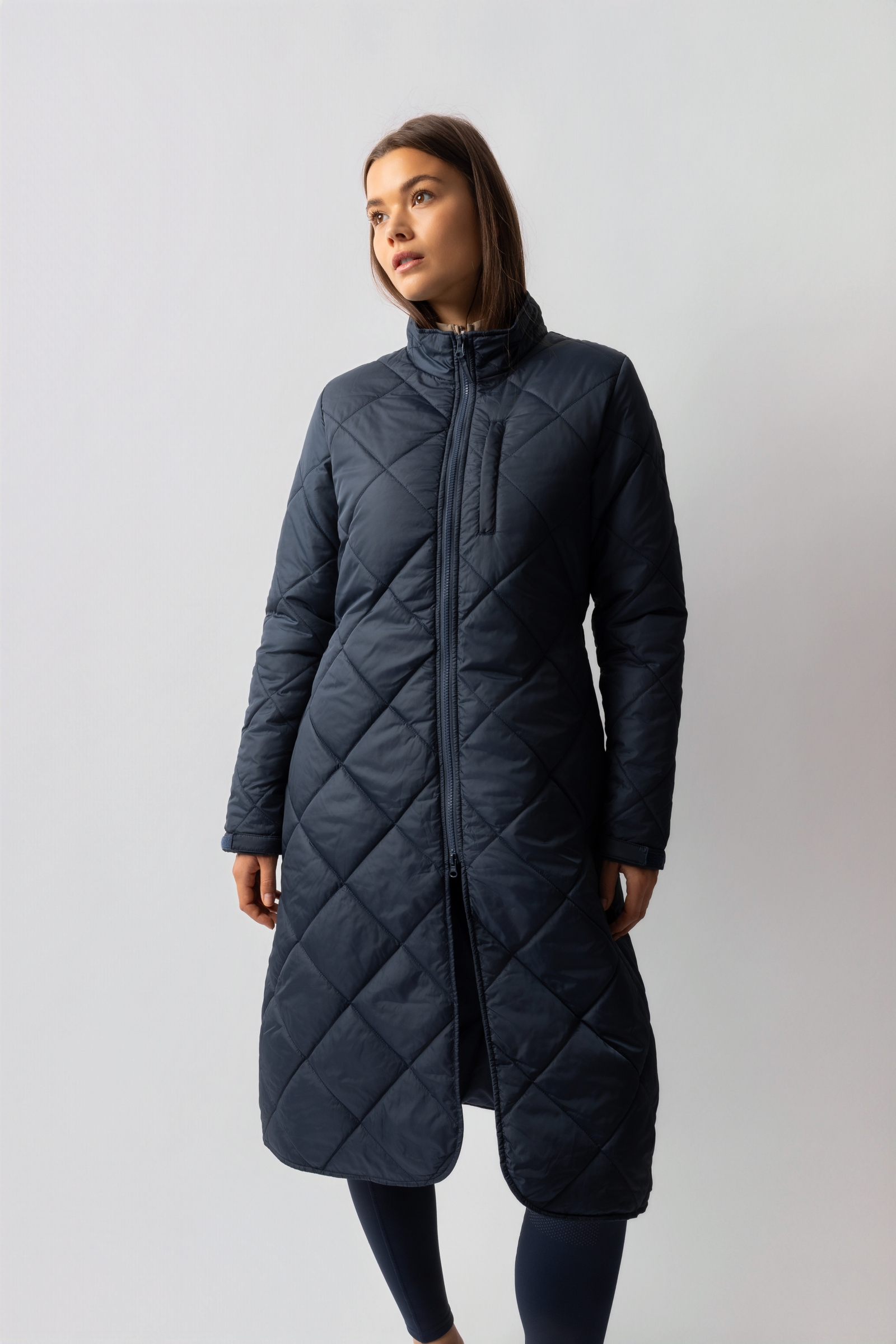 Horze Hazel Damen lange Unterjacke