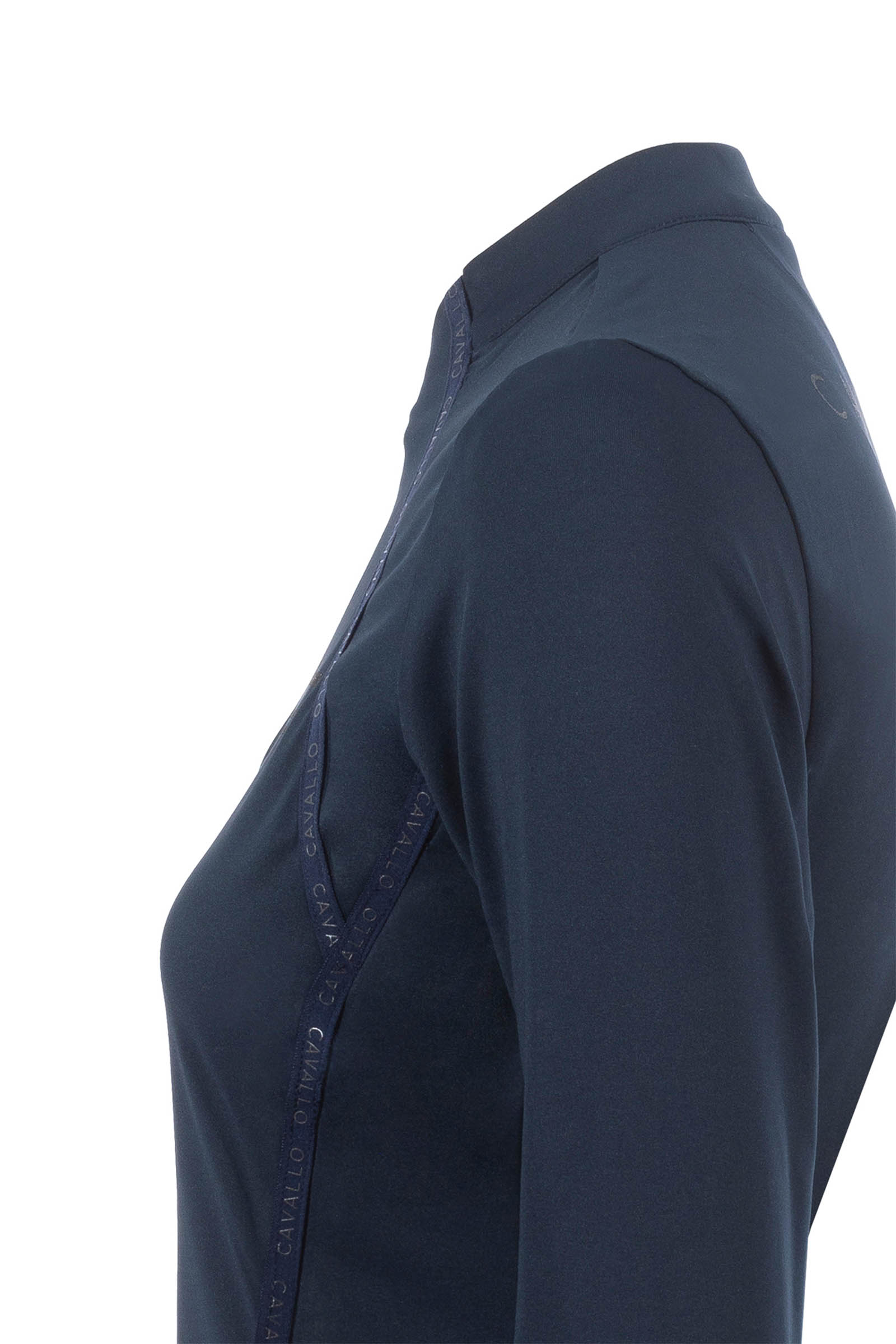 Cavallo CAVALREYNA Damen-Shirt mit halbem Rei&szlig;verschluss