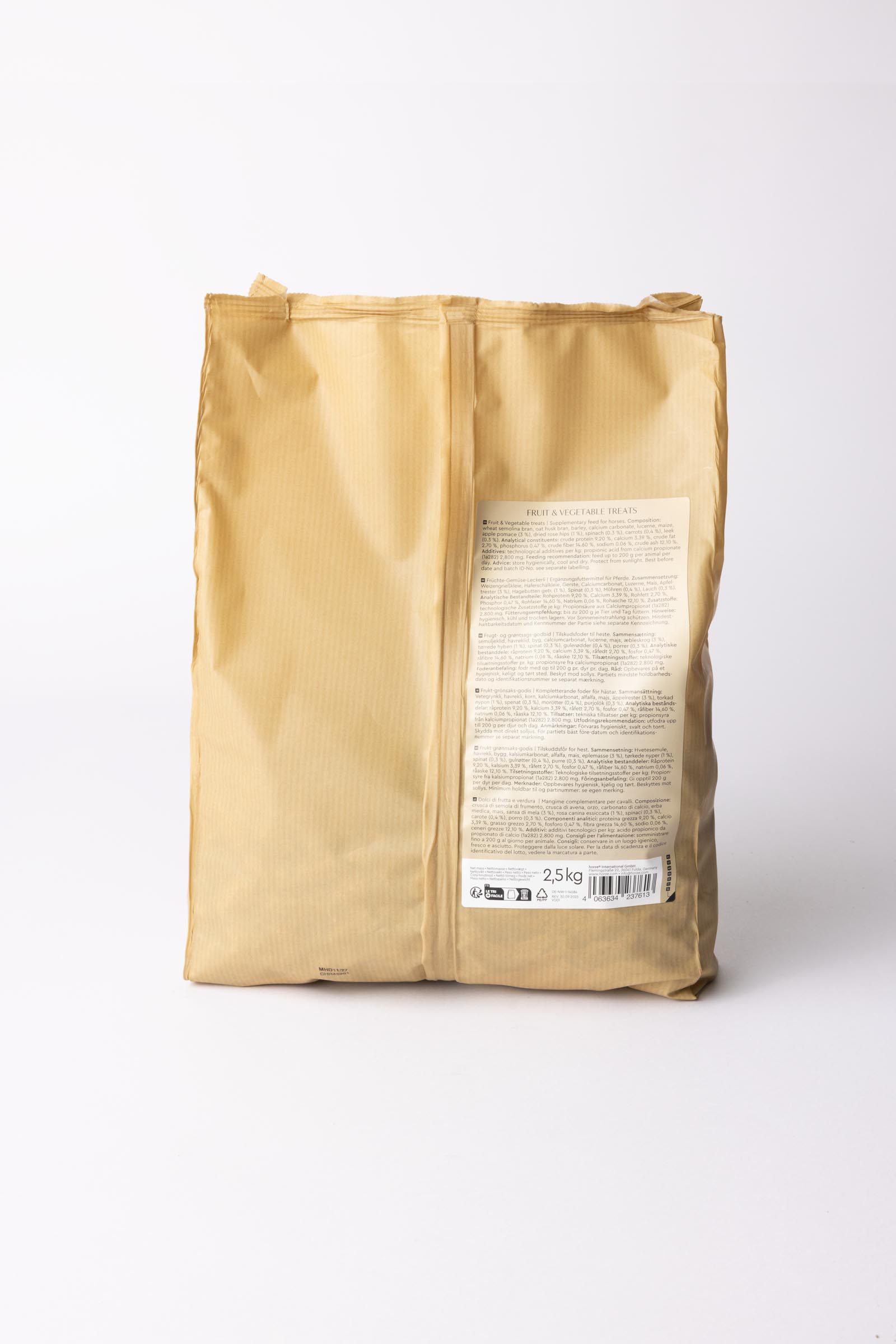 Horze Leckerli Fruit & Veggies, 2,5kg