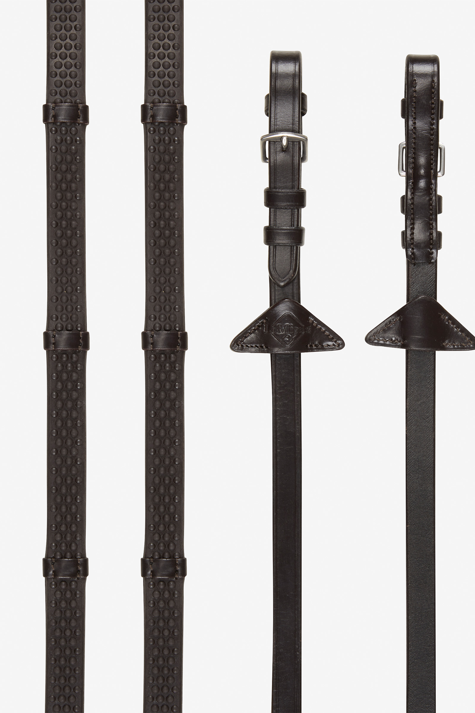 Brown/Silver LeMieux weiche Gummiz&uuml;gel mit Stegen