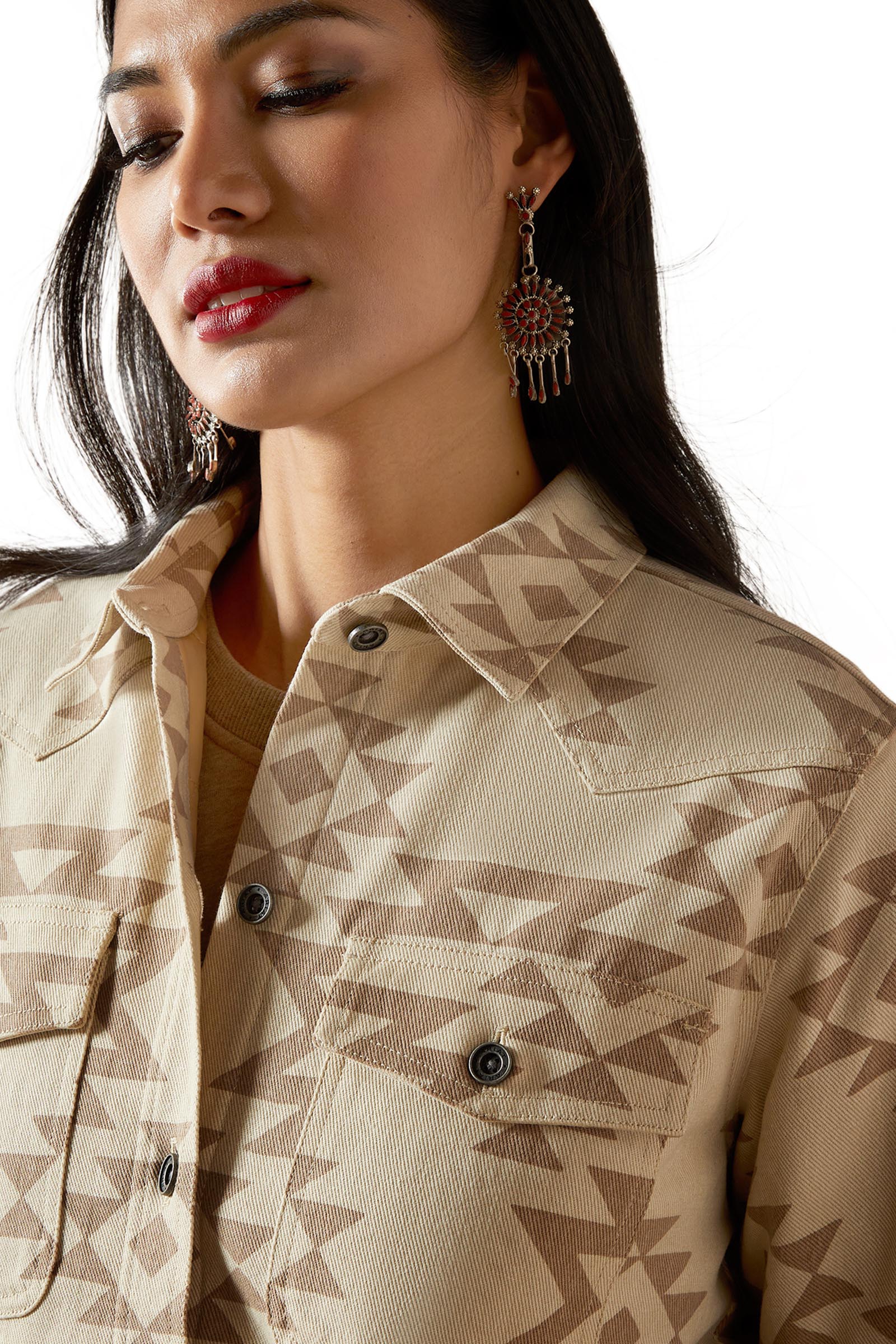 Ariat Clovis Damen isolierte Shirt-Jacke