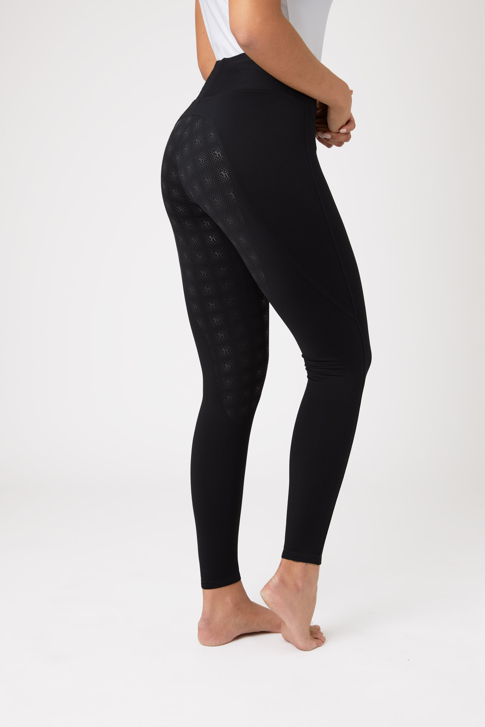 Horze Juliet Hyper Flex Vollbesatzreitleggings f&uuml;r Damen