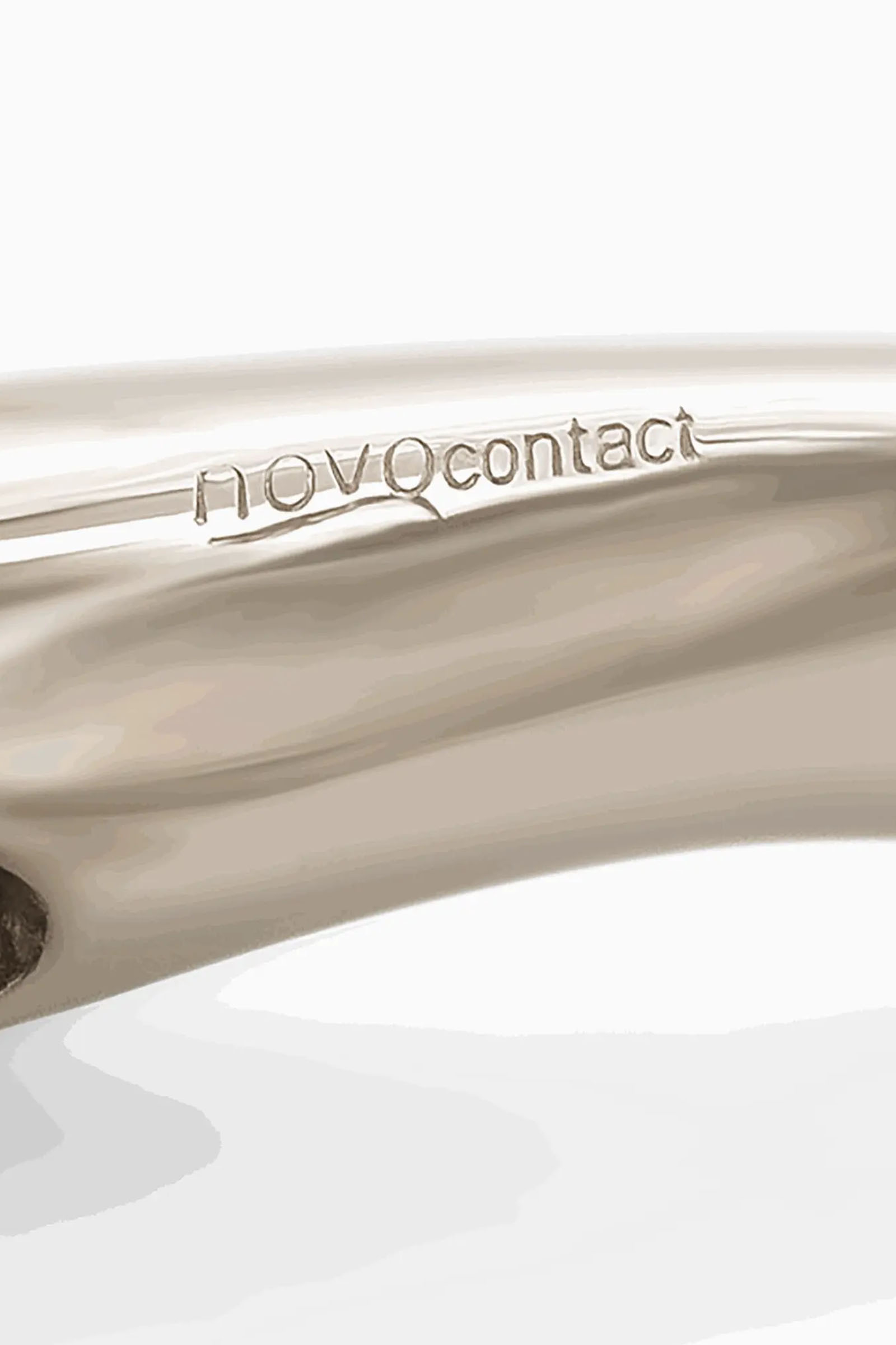 Sprenger Novocontact Olivenkopfgebiss 14 mm einfach gebrochen Sensogan mit D-f&ouml;rmigen Ringen