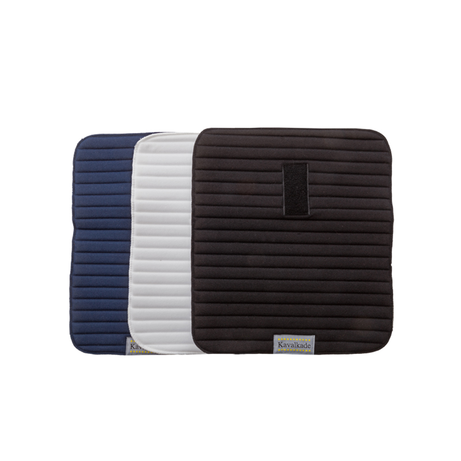 Black Kavalkade Klimatex Bandagierunterlagen mit Klett, 40x45cm