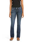 Ariat Damen R.E.A.L. Mid Rise Stretch Ivy Stackable Straight Leg Jeans