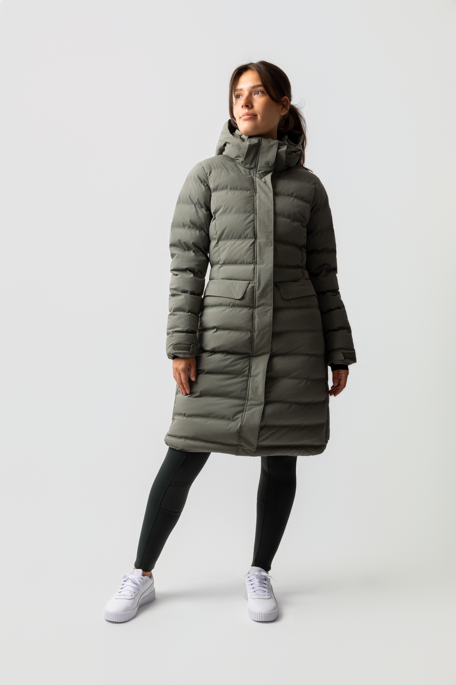 B Vertigo Celeste Damen wasserdichte Parka Reitjacke