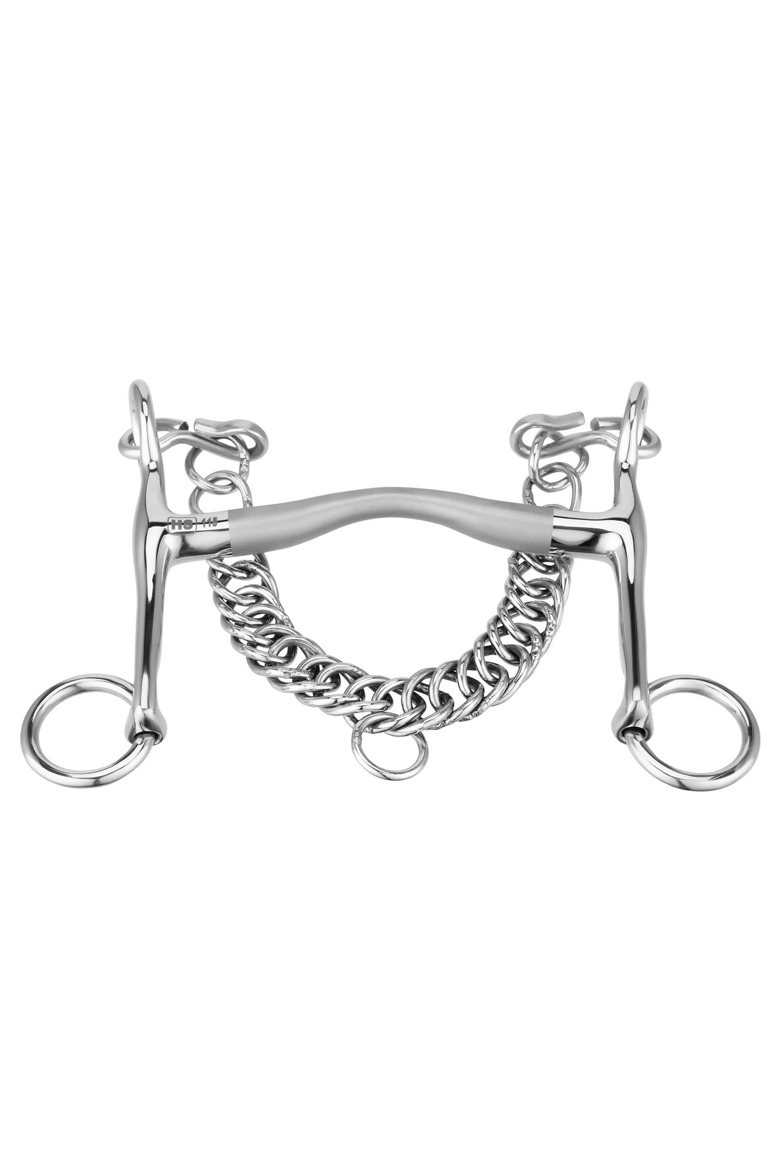 Sprenger Satinox Reitkandare, 12mm, 5cm Anz&uuml;ge